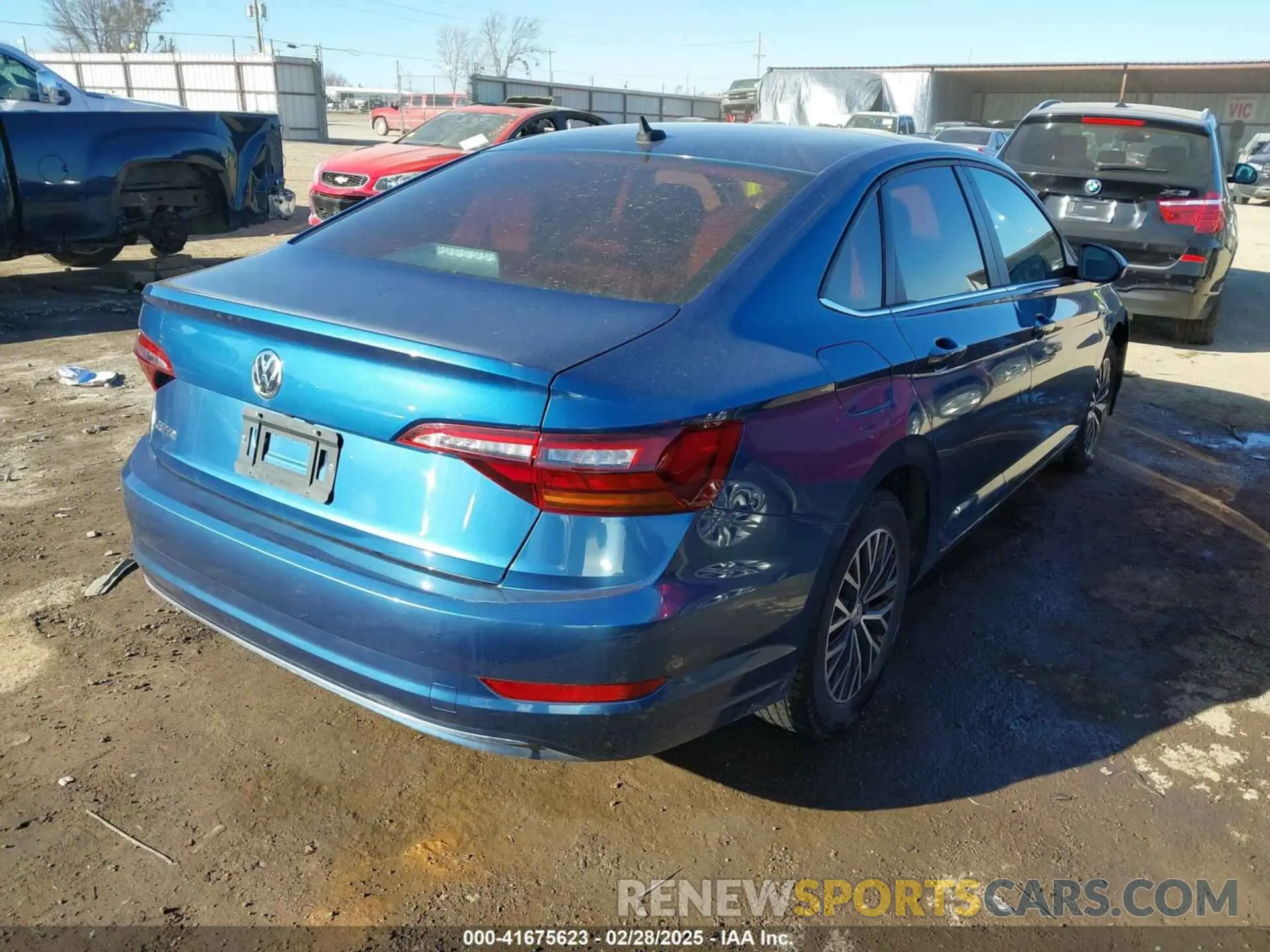 4 fotografías del automóvil dañado 3VWE57BUXKM089489 VOLKSWAGEN JETTA 2019