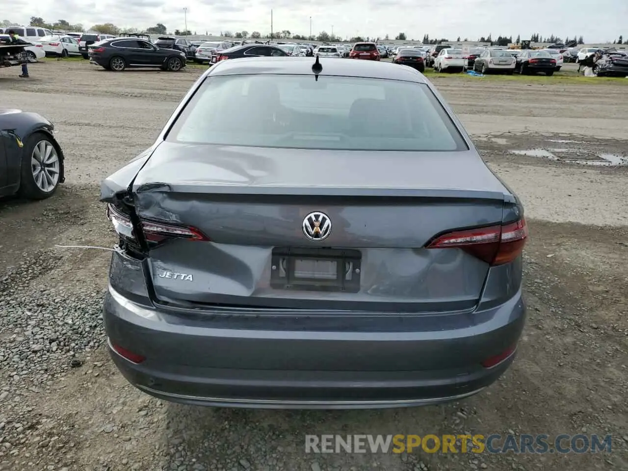 6 fotografías del automóvil dañado 3VWEB7BU1KM133503 VOLKSWAGEN JETTA 2019
