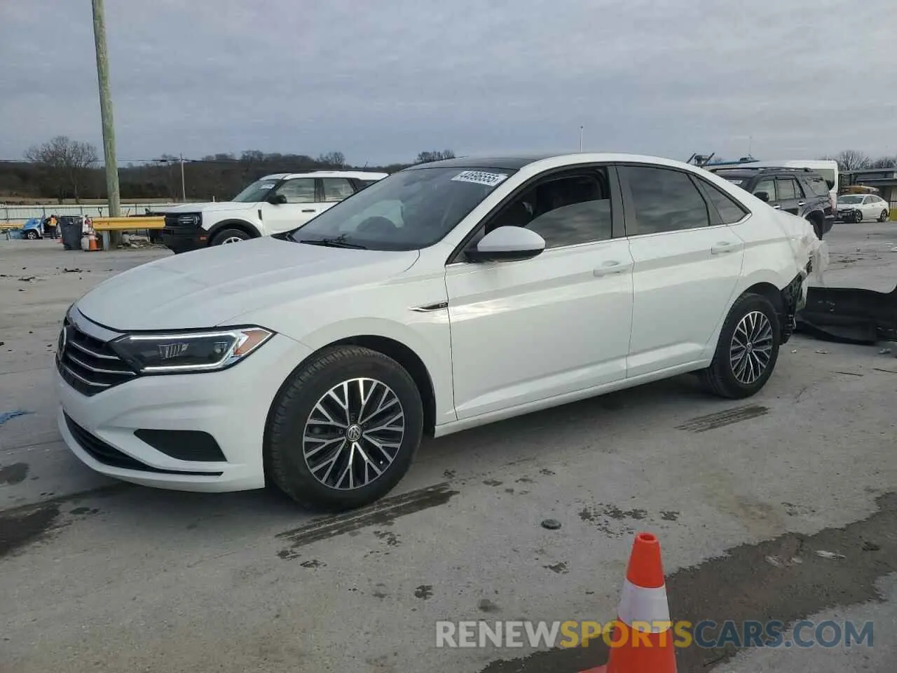 1 fotografías del automóvil dañado 3VWEB7BU3KM244067 VOLKSWAGEN JETTA 2019