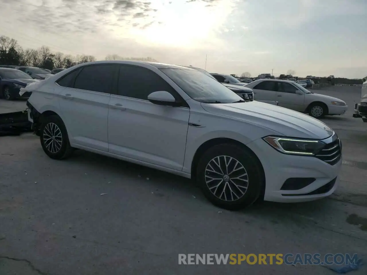 4 fotografías del automóvil dañado 3VWEB7BU3KM244067 VOLKSWAGEN JETTA 2019