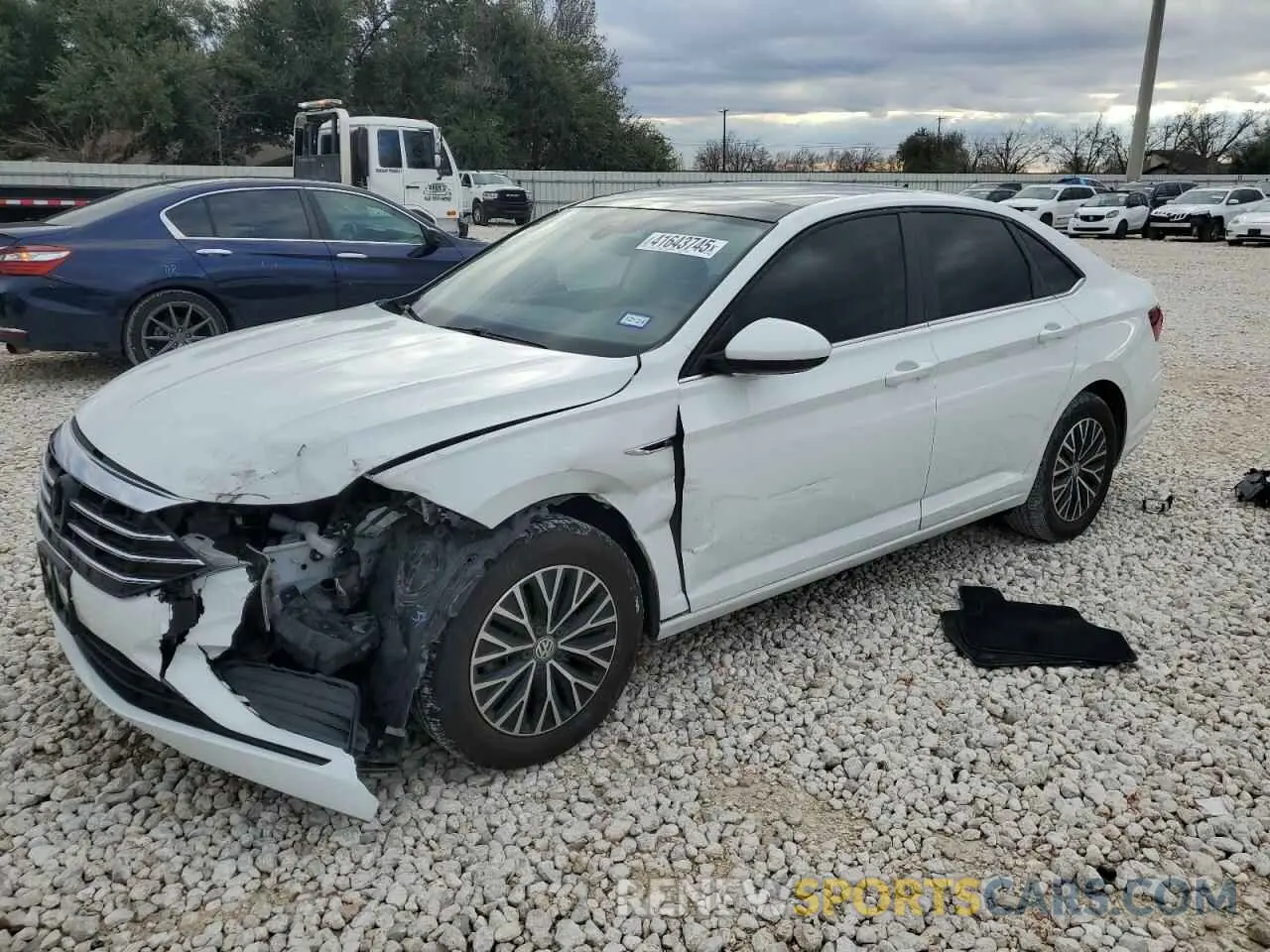 1 fotografías del automóvil dañado 3VWEB7BU7KM248770 VOLKSWAGEN JETTA 2019