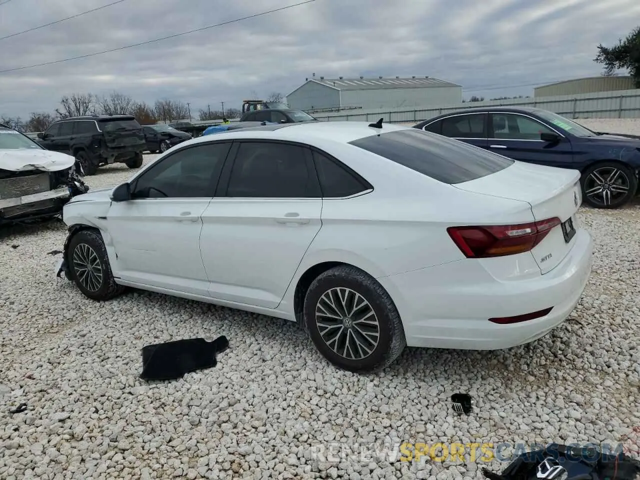 2 fotografías del automóvil dañado 3VWEB7BU7KM248770 VOLKSWAGEN JETTA 2019