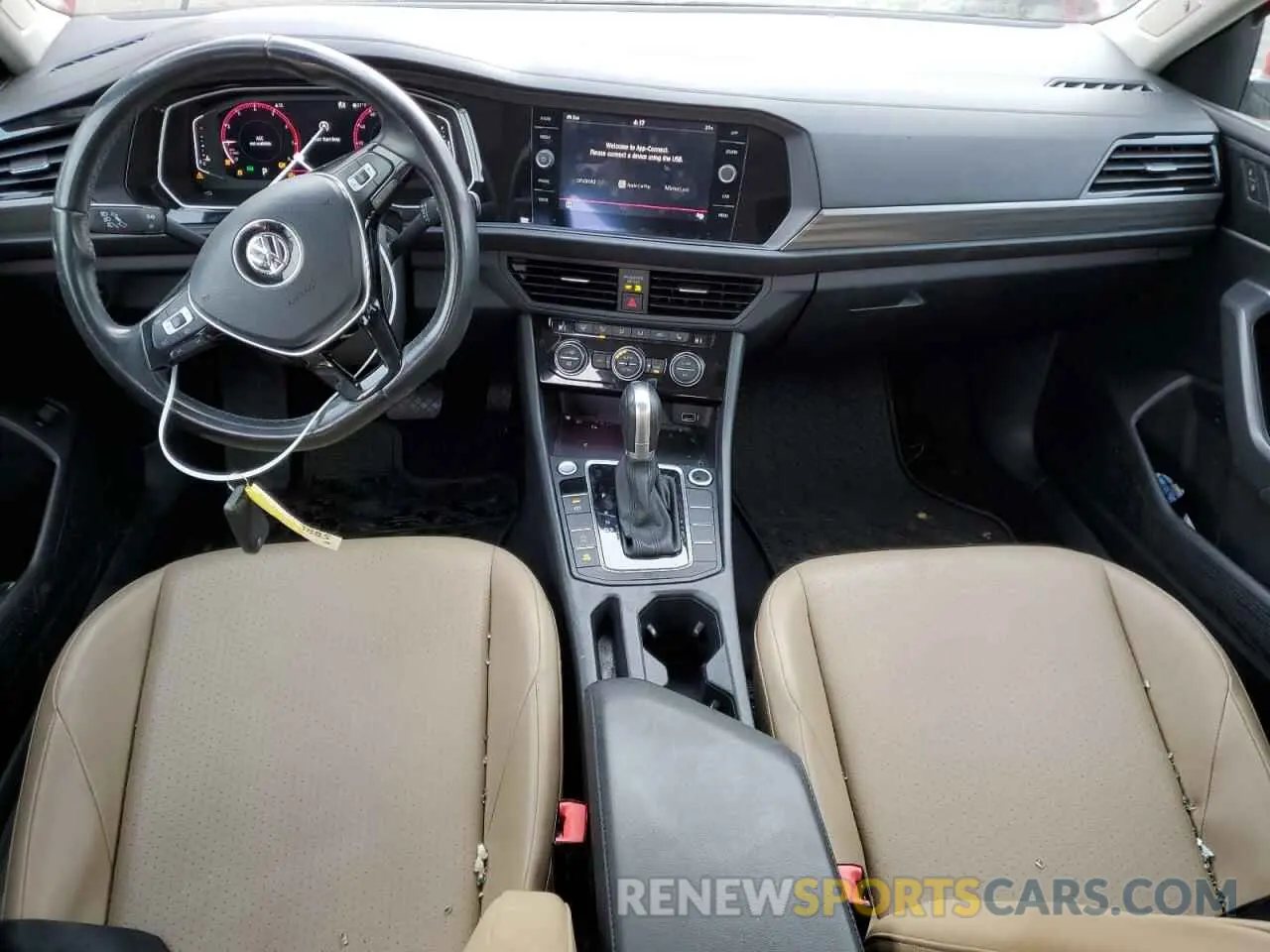 8 fotografías del automóvil dañado 3VWEB7BU9KM234529 VOLKSWAGEN JETTA 2019