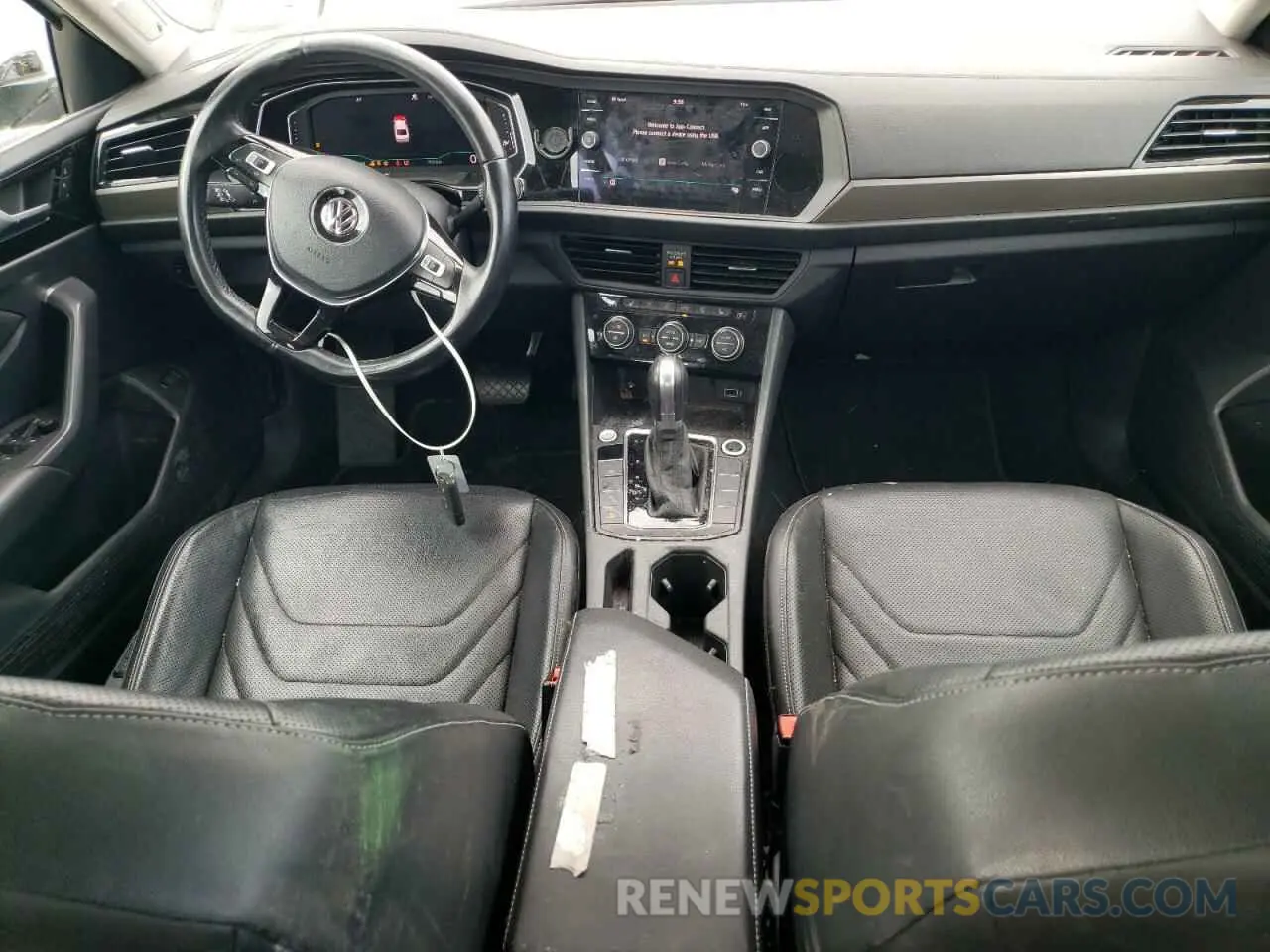8 fotografías del automóvil dañado 3VWG57BU3KM075202 VOLKSWAGEN JETTA 2019