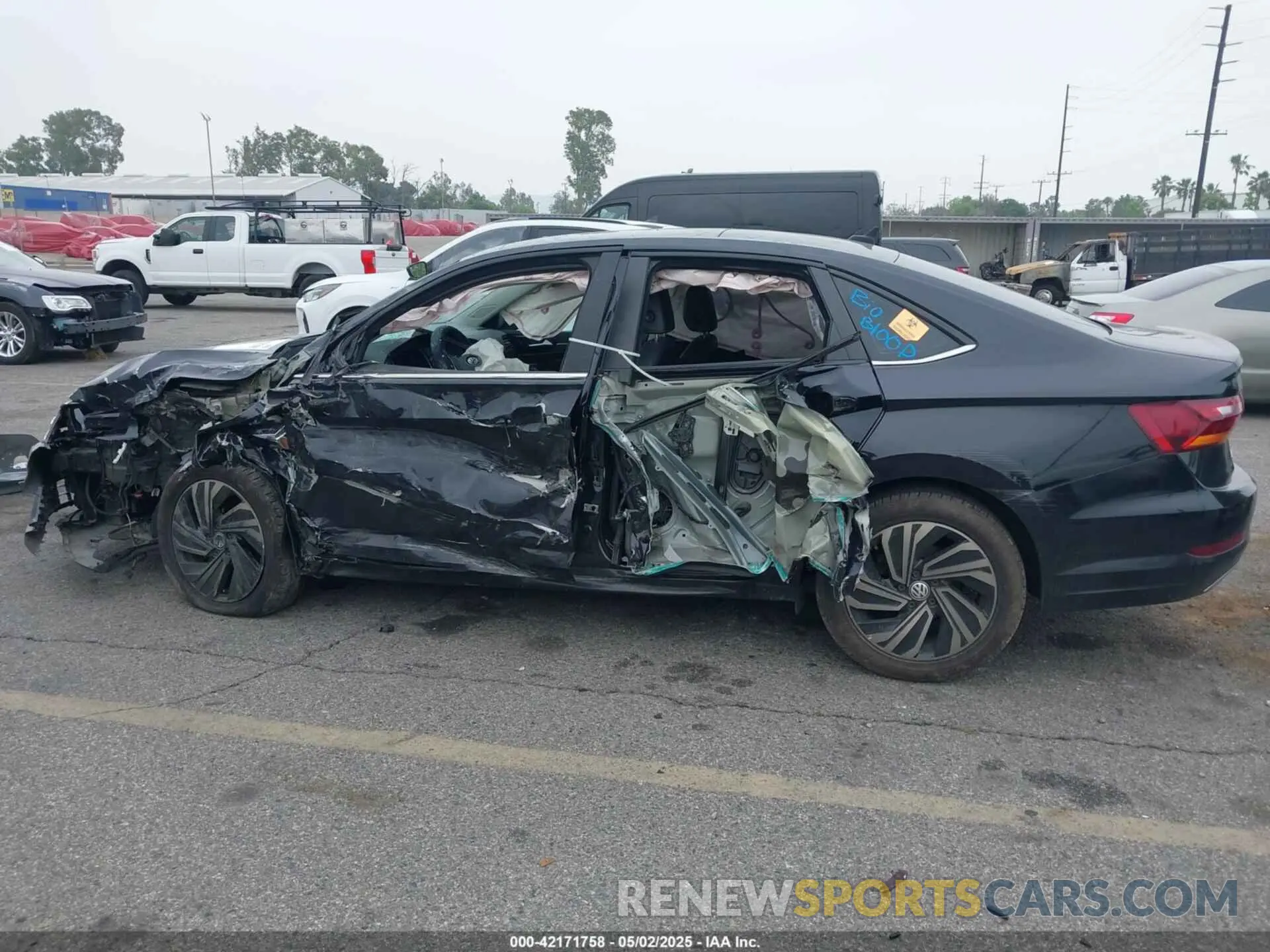 14 fotografías del automóvil dañado 3VWG57BU8KM087653 VOLKSWAGEN JETTA 2019