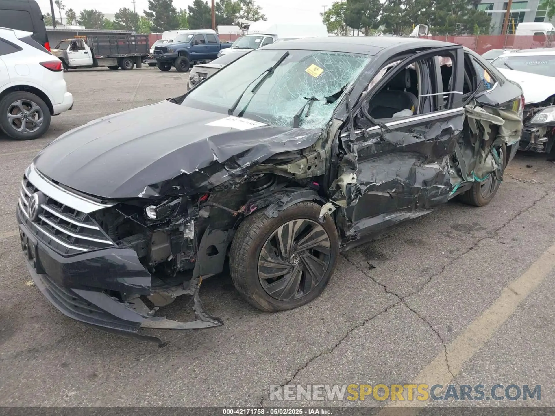 2 fotografías del automóvil dañado 3VWG57BU8KM087653 VOLKSWAGEN JETTA 2019