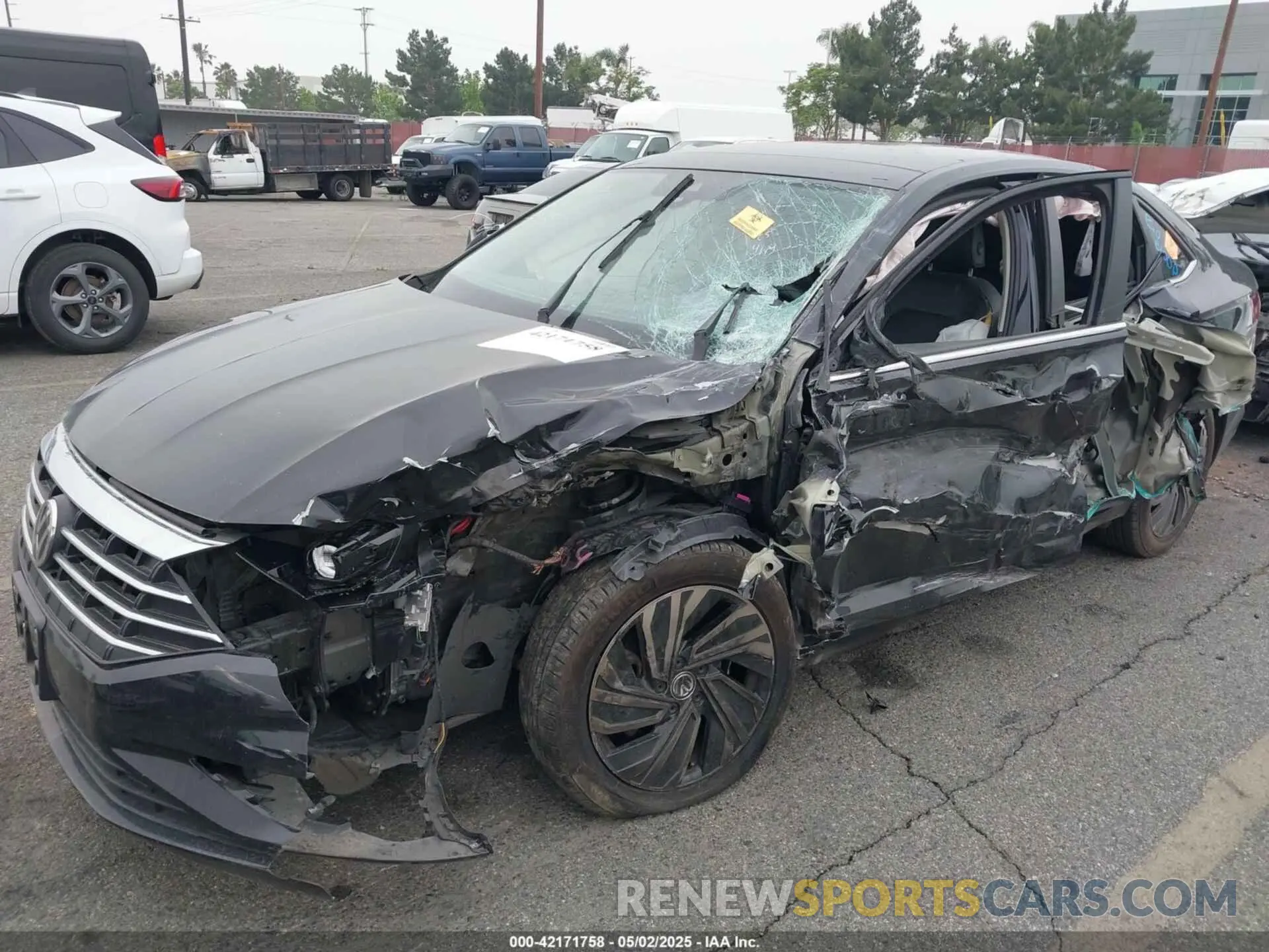 6 fotografías del automóvil dañado 3VWG57BU8KM087653 VOLKSWAGEN JETTA 2019