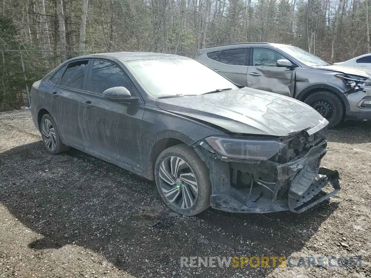 4 fotografías del automóvil dañado 3VWG57BUXKM075696 VOLKSWAGEN JETTA 2019