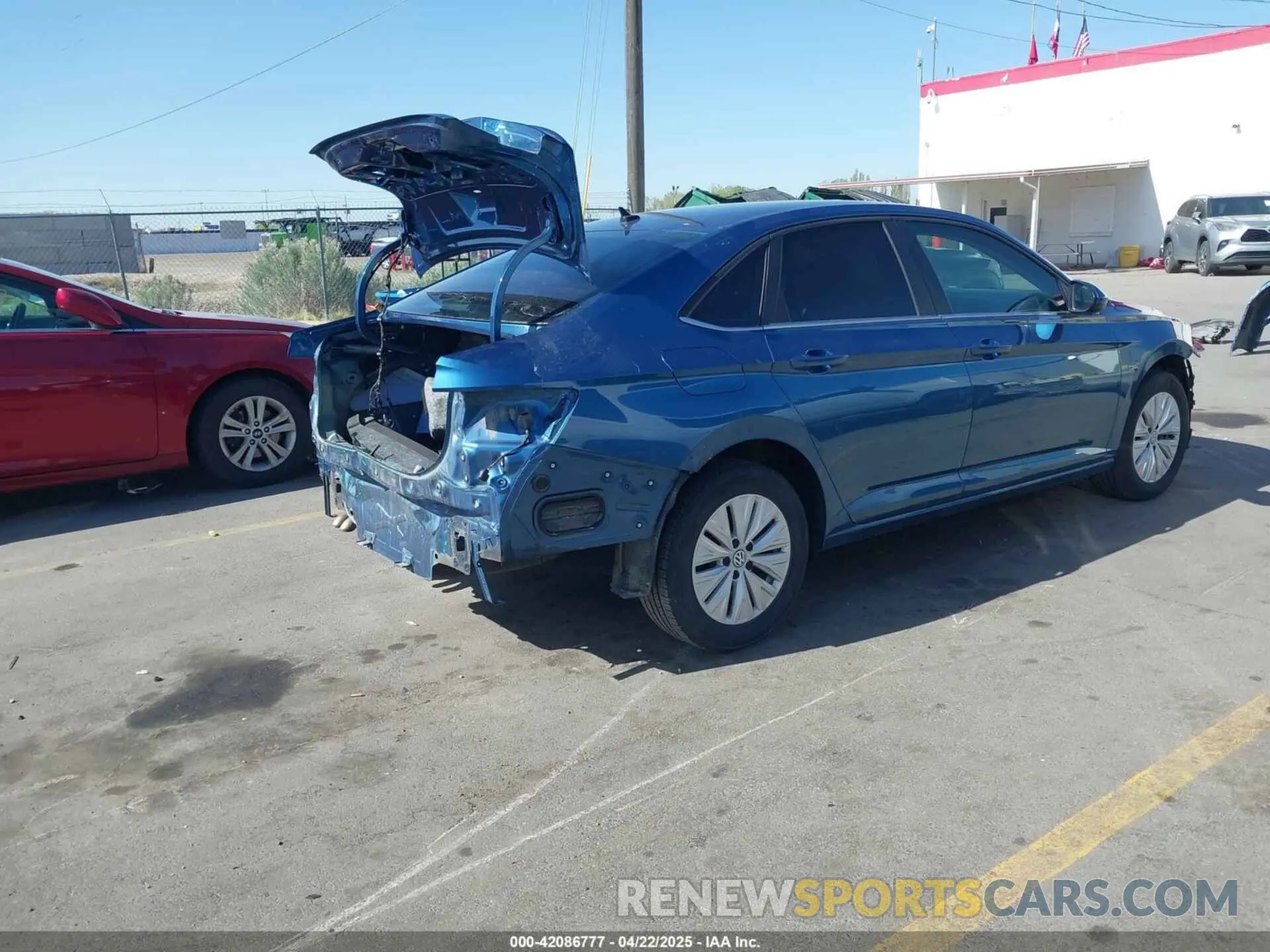 4 fotografías del automóvil dañado 3VWN57BU0KM234524 VOLKSWAGEN JETTA 2019
