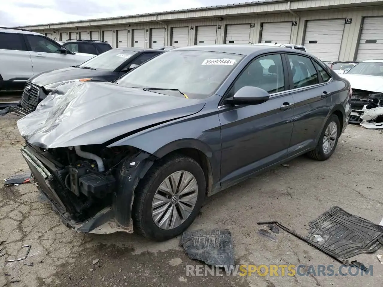 1 fotografías del automóvil dañado 3VWN57BU4KM174330 VOLKSWAGEN JETTA 2019