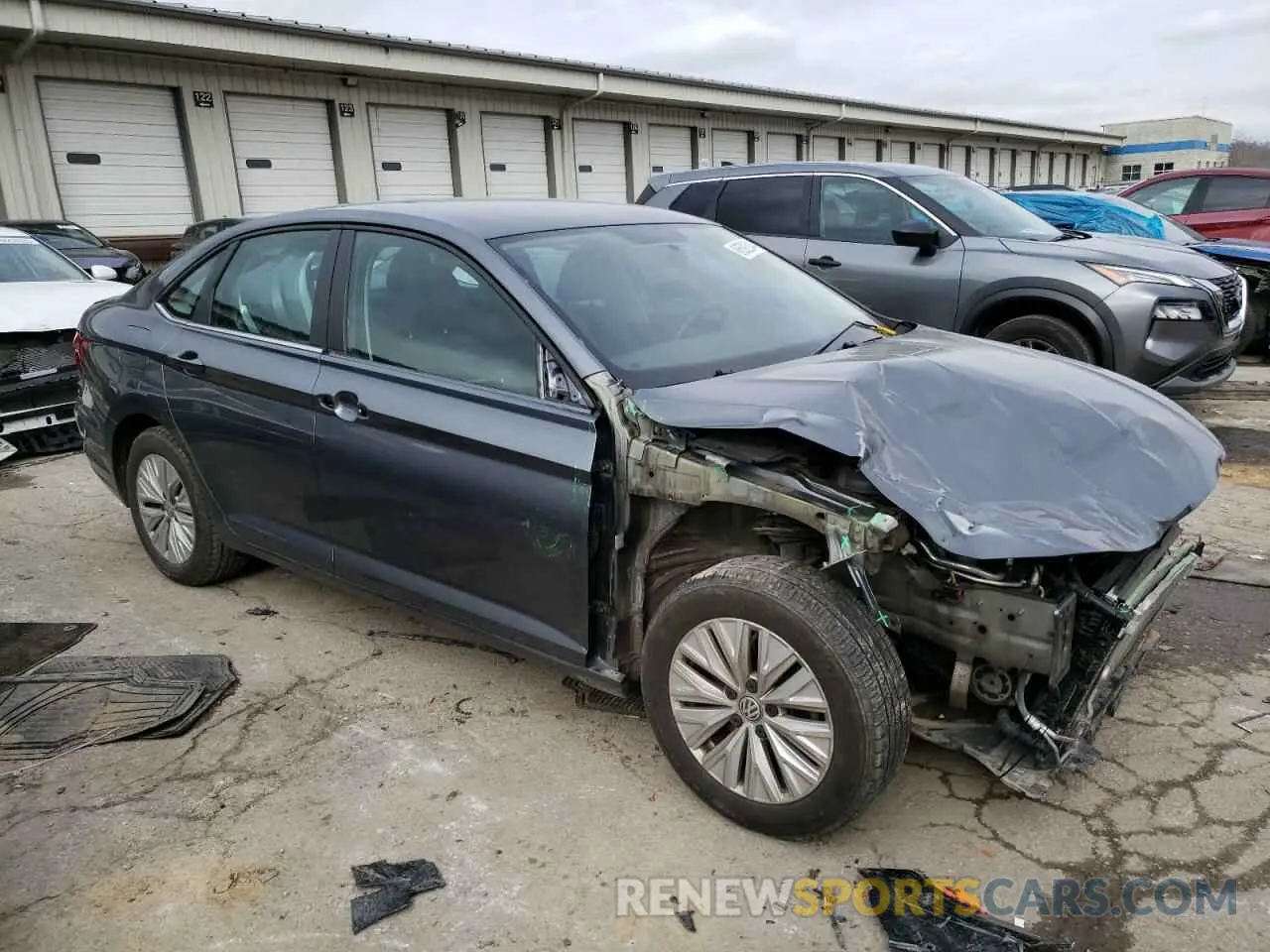 4 fotografías del automóvil dañado 3VWN57BU4KM174330 VOLKSWAGEN JETTA 2019