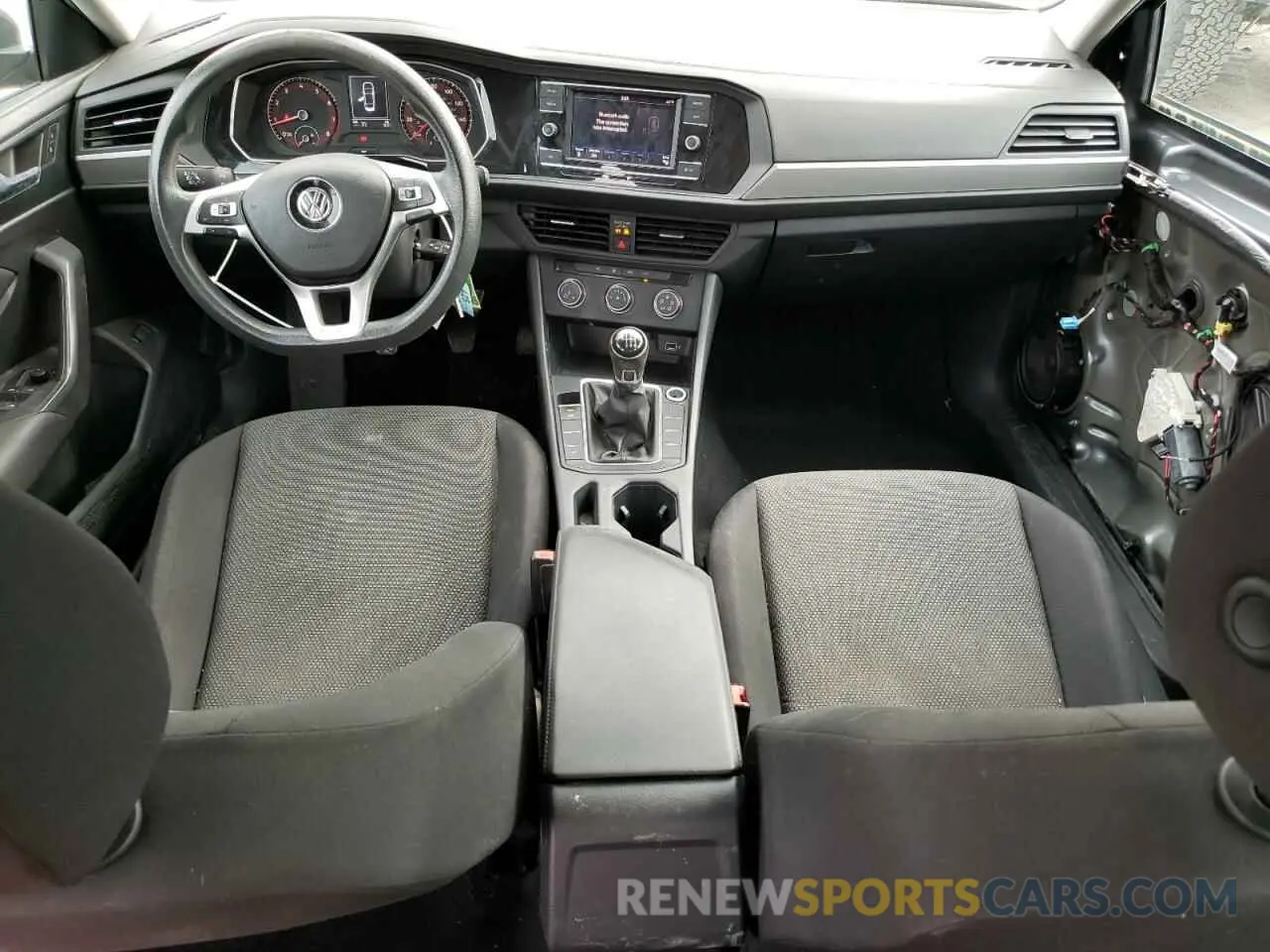 8 fotografías del automóvil dañado 3VWN57BU4KM174330 VOLKSWAGEN JETTA 2019