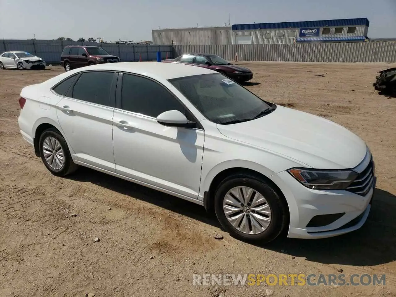 4 fotografías del automóvil dañado 3VWN57BU4KM216933 VOLKSWAGEN JETTA 2019