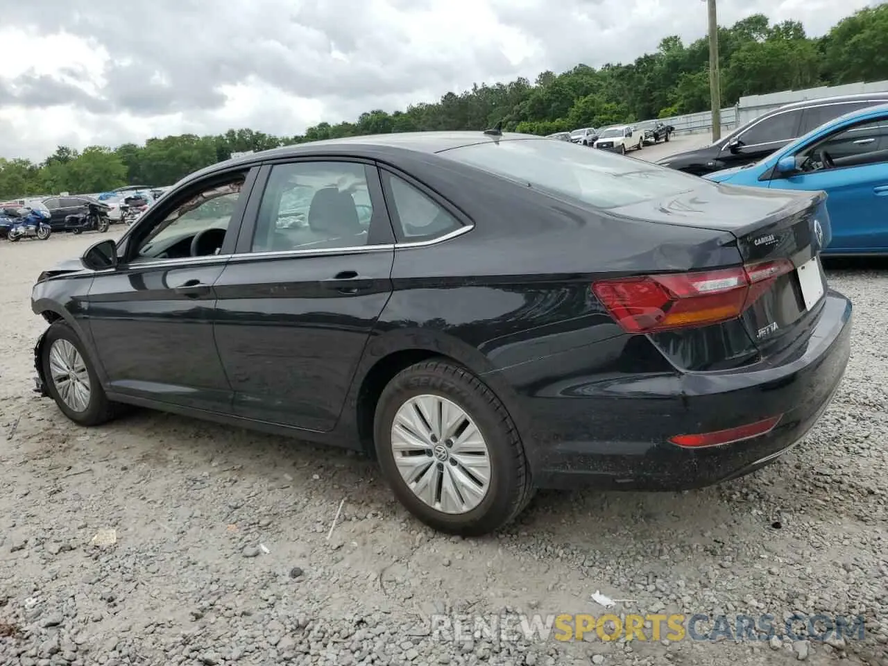 2 fotografías del automóvil dañado 3VWN57BU5KM101001 VOLKSWAGEN JETTA 2019