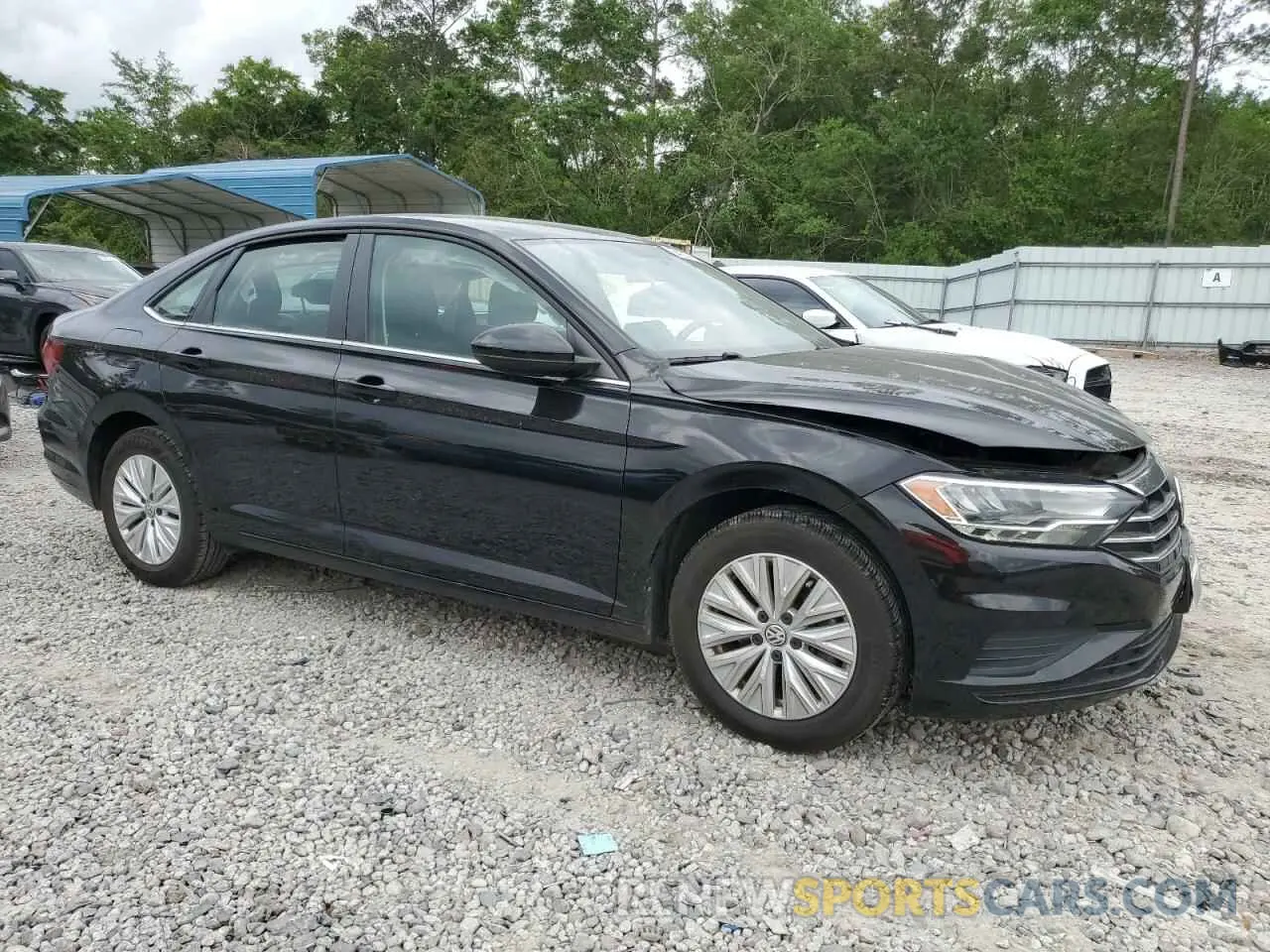 4 fotografías del automóvil dañado 3VWN57BU5KM101001 VOLKSWAGEN JETTA 2019