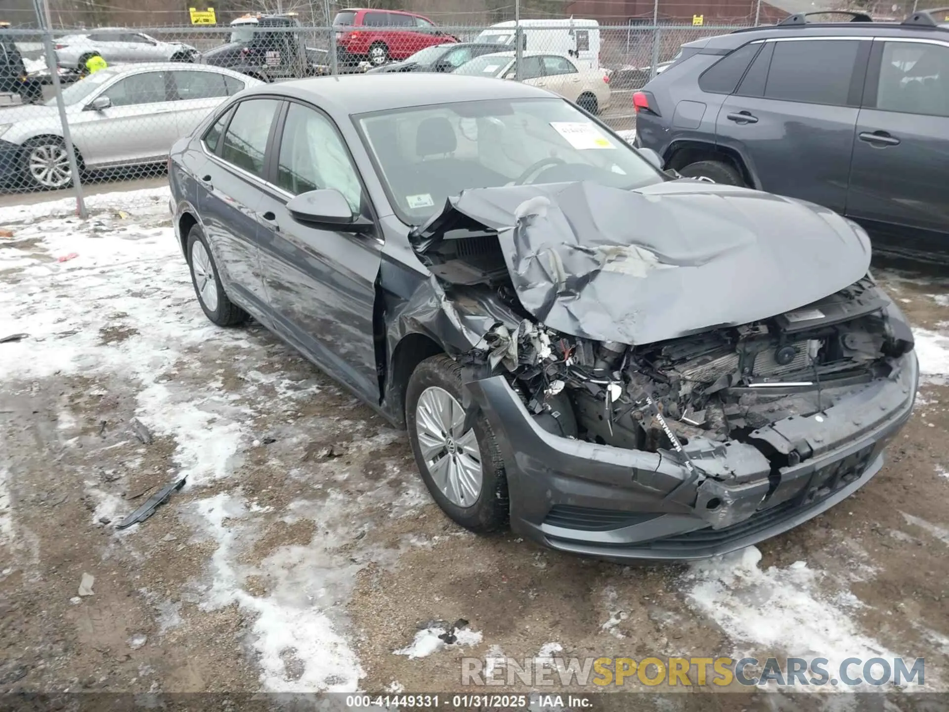 1 fotografías del automóvil dañado 3VWN57BU6KM080420 VOLKSWAGEN JETTA 2019
