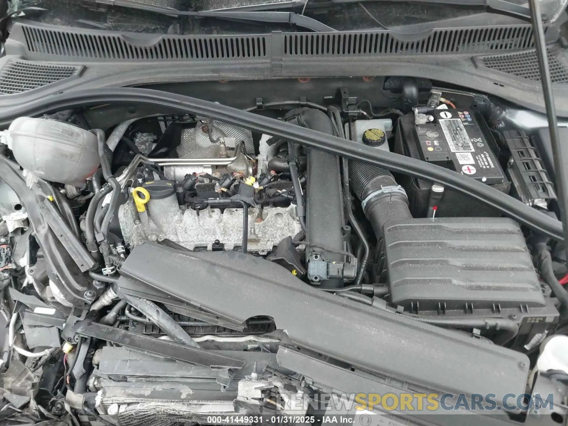 10 fotografías del automóvil dañado 3VWN57BU6KM080420 VOLKSWAGEN JETTA 2019
