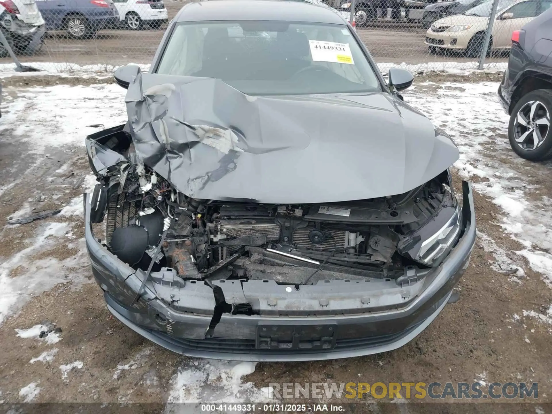 12 fotografías del automóvil dañado 3VWN57BU6KM080420 VOLKSWAGEN JETTA 2019