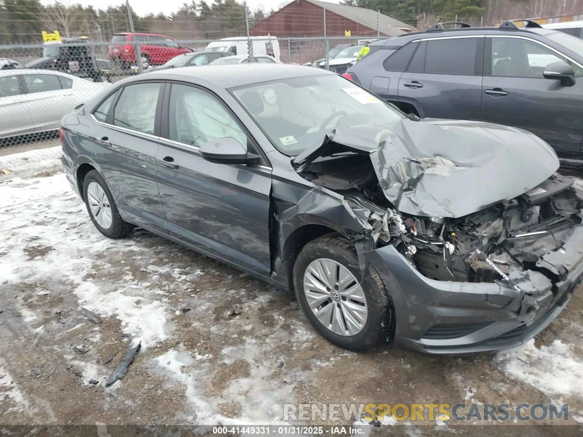 13 fotografías del automóvil dañado 3VWN57BU6KM080420 VOLKSWAGEN JETTA 2019
