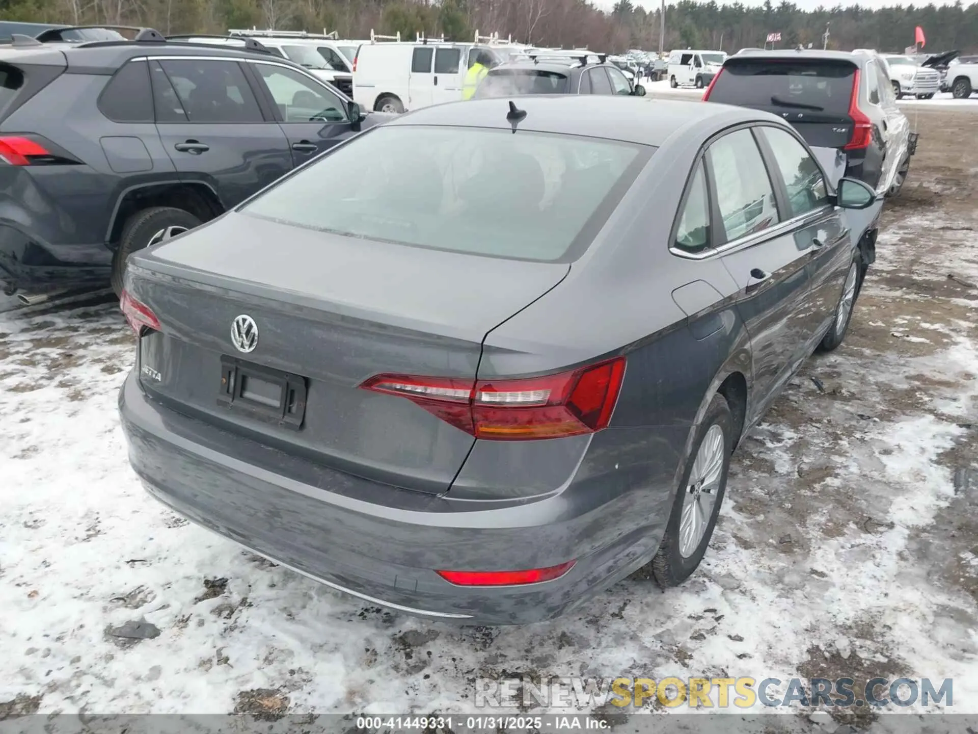 4 fotografías del automóvil dañado 3VWN57BU6KM080420 VOLKSWAGEN JETTA 2019