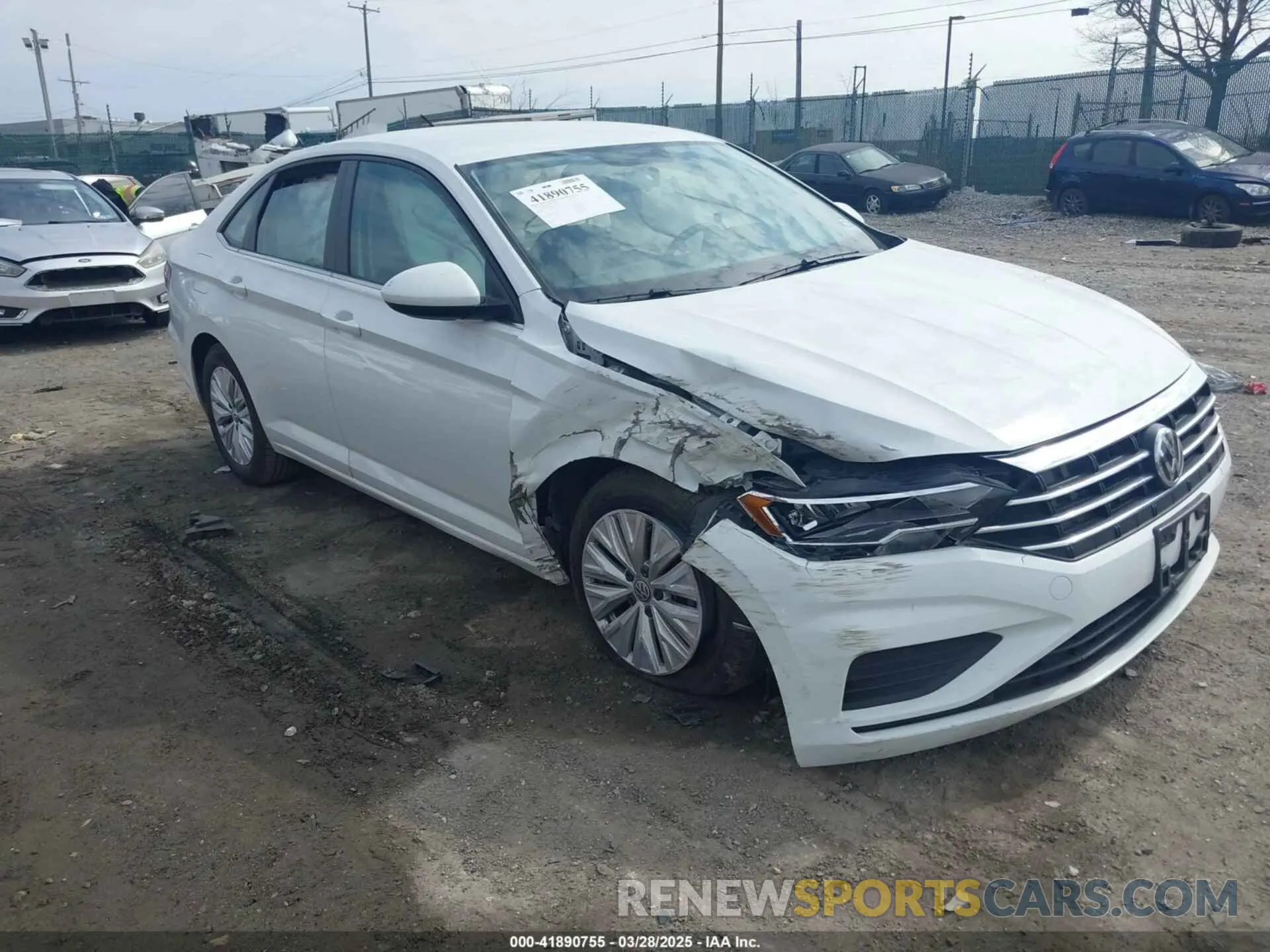 1 fotografías del automóvil dañado 3VWN57BU6KM114839 VOLKSWAGEN JETTA 2019