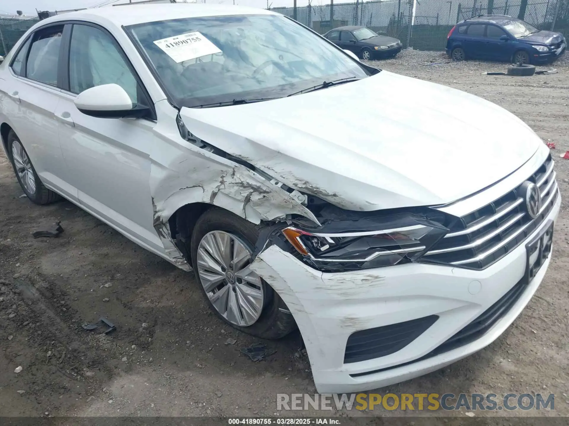 6 fotografías del automóvil dañado 3VWN57BU6KM114839 VOLKSWAGEN JETTA 2019