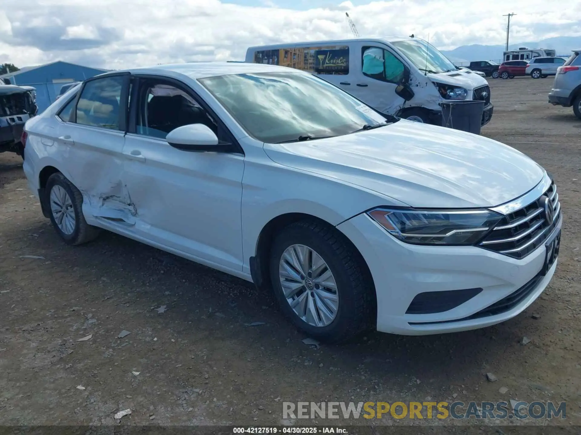 1 fotografías del automóvil dañado 3VWN57BU6KM238724 VOLKSWAGEN JETTA 2019