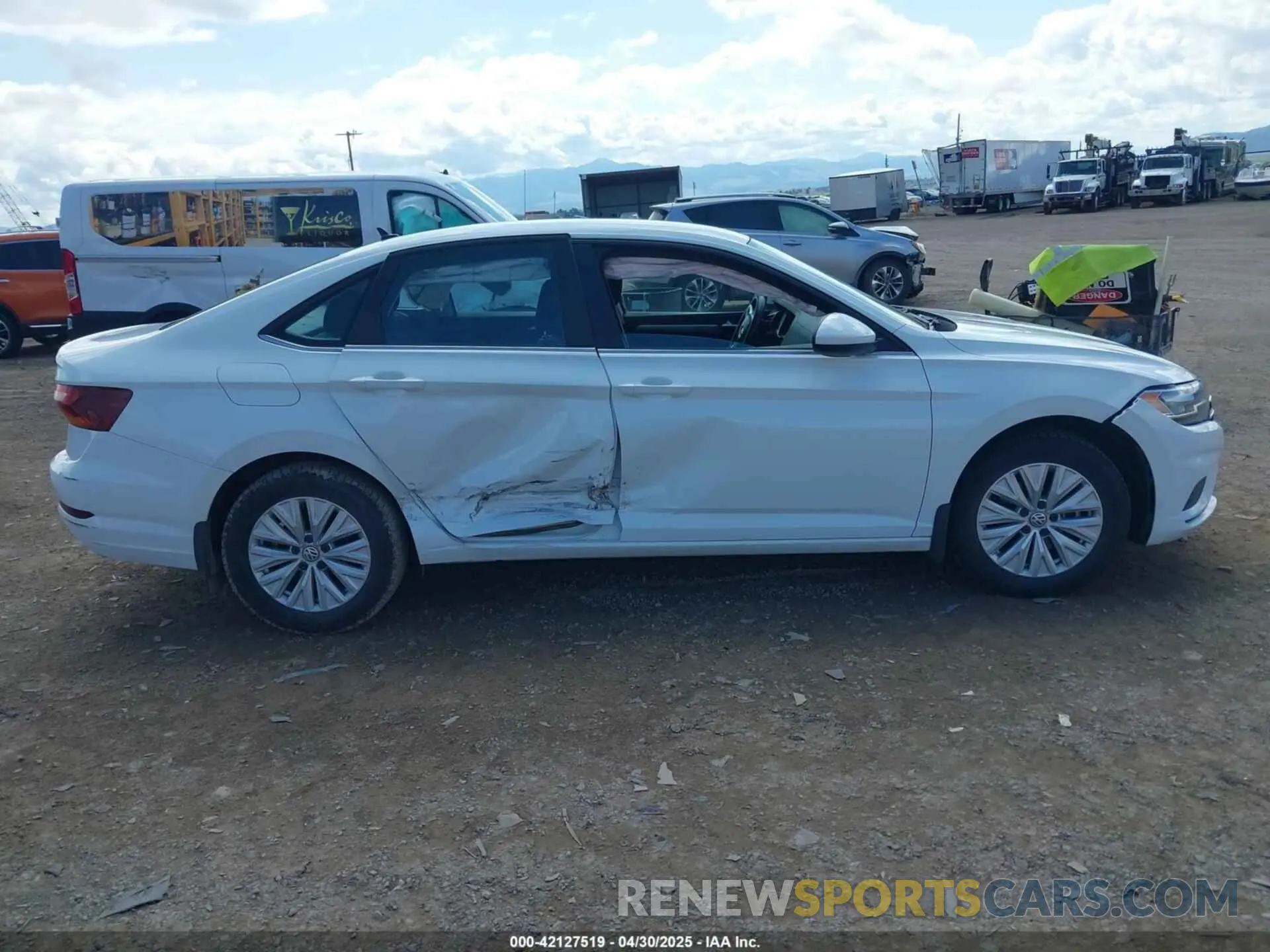 13 fotografías del automóvil dañado 3VWN57BU6KM238724 VOLKSWAGEN JETTA 2019
