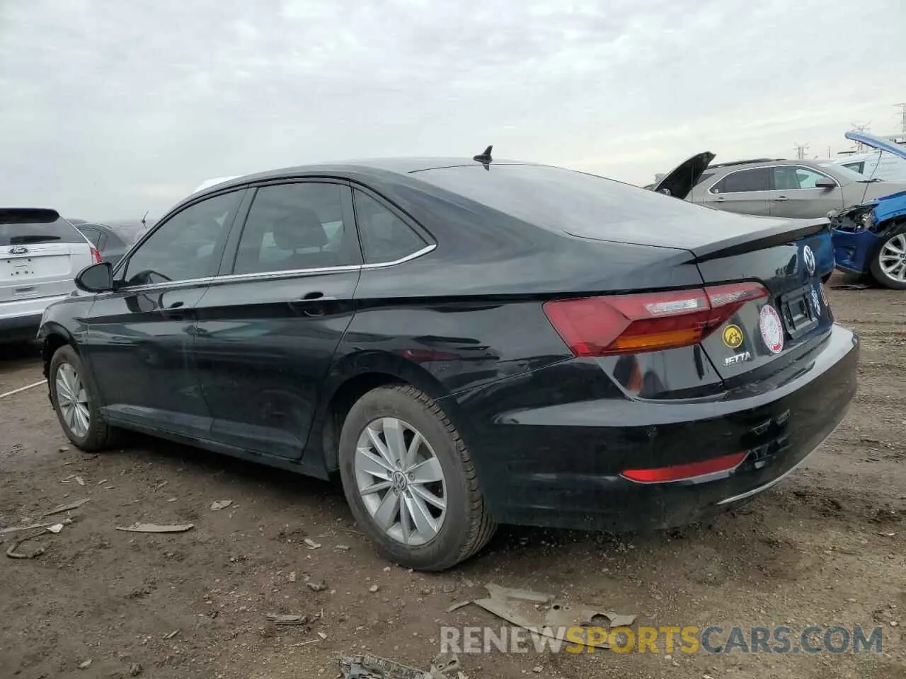 2 fotografías del automóvil dañado 3VWN57BU7KM119757 VOLKSWAGEN JETTA 2019