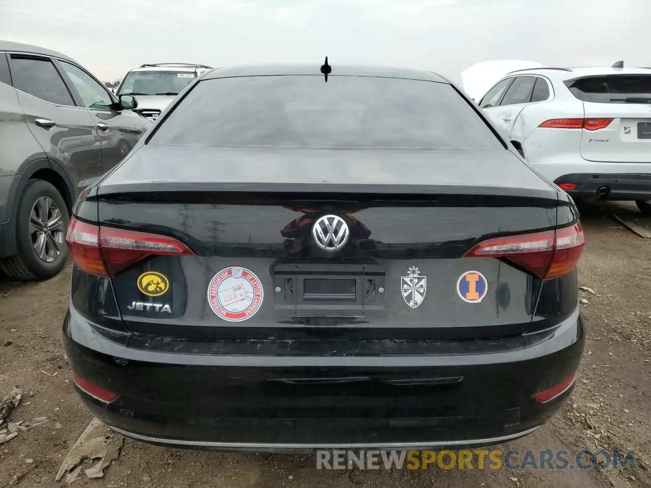 6 fotografías del automóvil dañado 3VWN57BU7KM119757 VOLKSWAGEN JETTA 2019