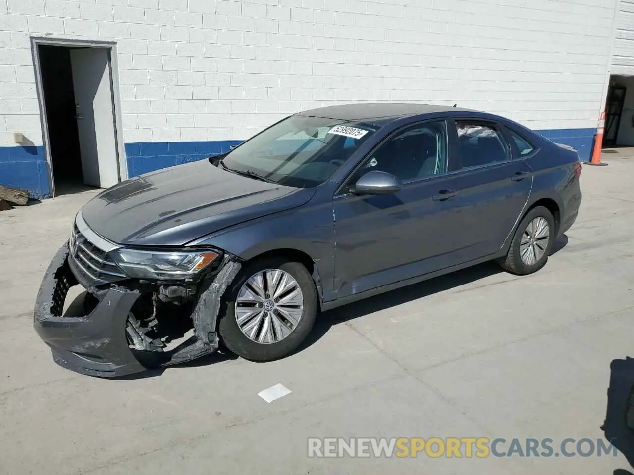 1 fotografías del automóvil dañado 3VWN57BU8KM217261 VOLKSWAGEN JETTA 2019