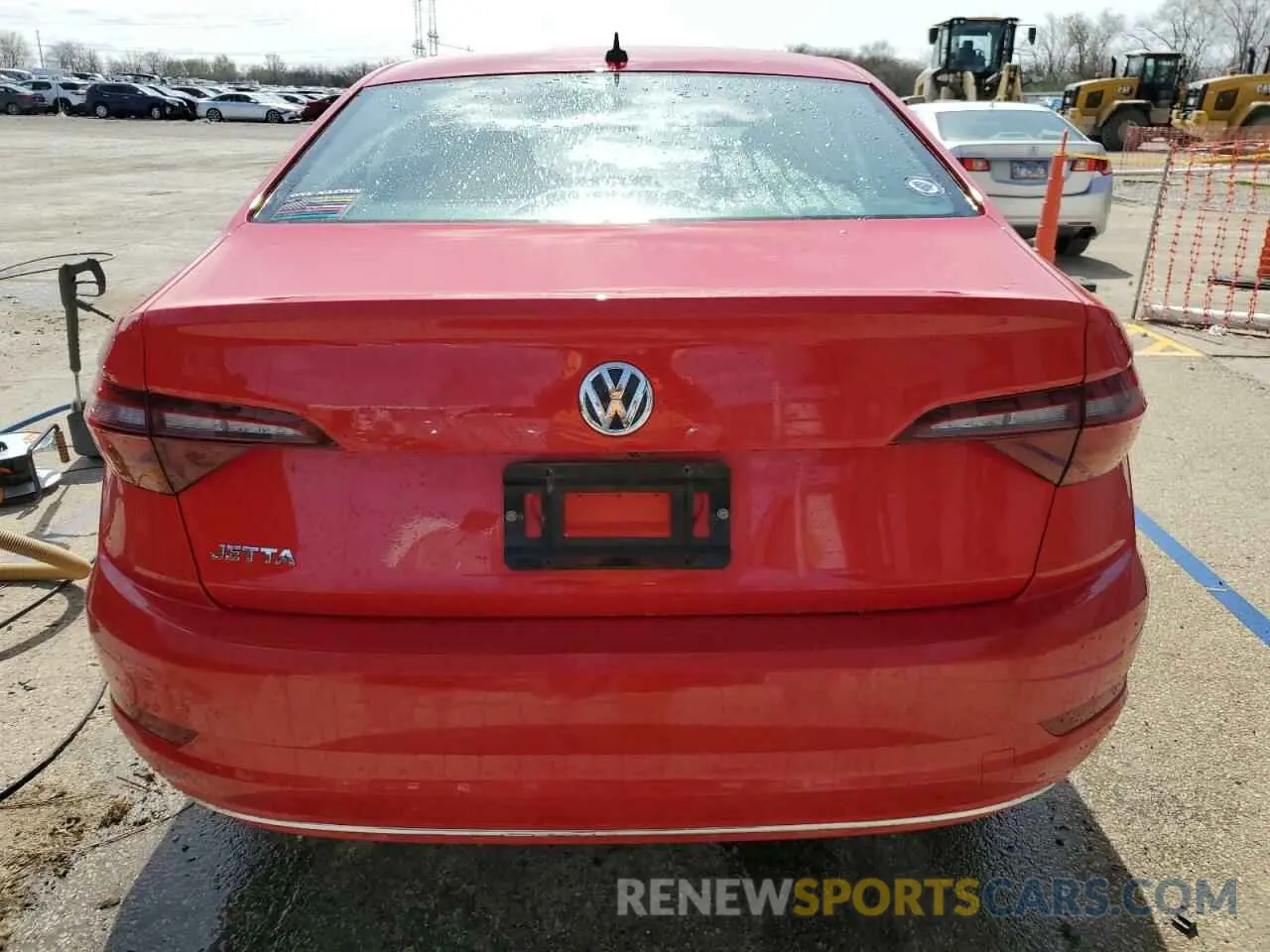 6 fotografías del automóvil dañado 3VWN57BU9KM244033 VOLKSWAGEN JETTA 2019