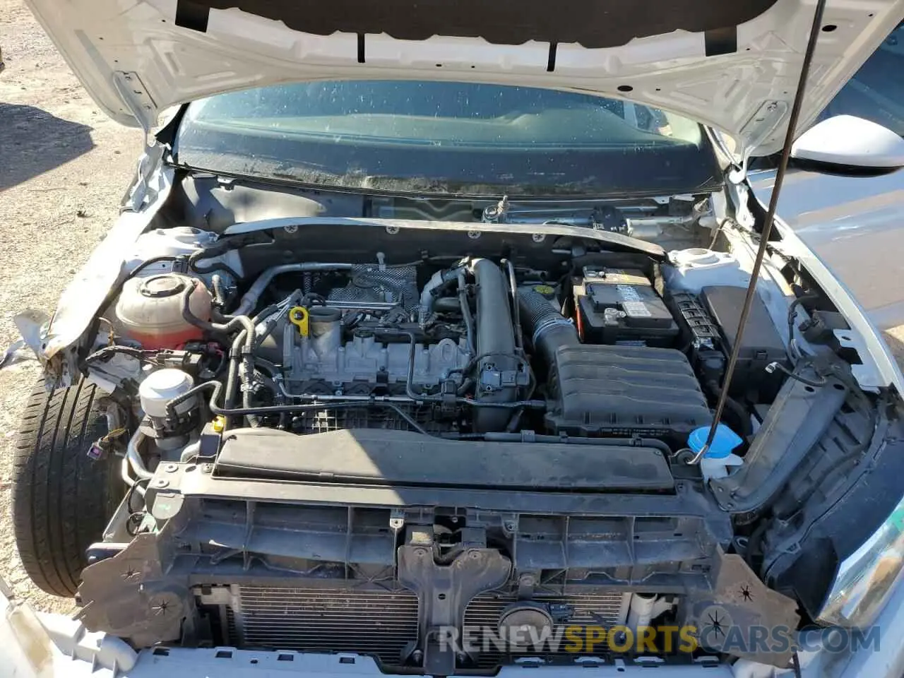11 fotografías del automóvil dañado 3VWN57BUXKM007339 VOLKSWAGEN JETTA 2019