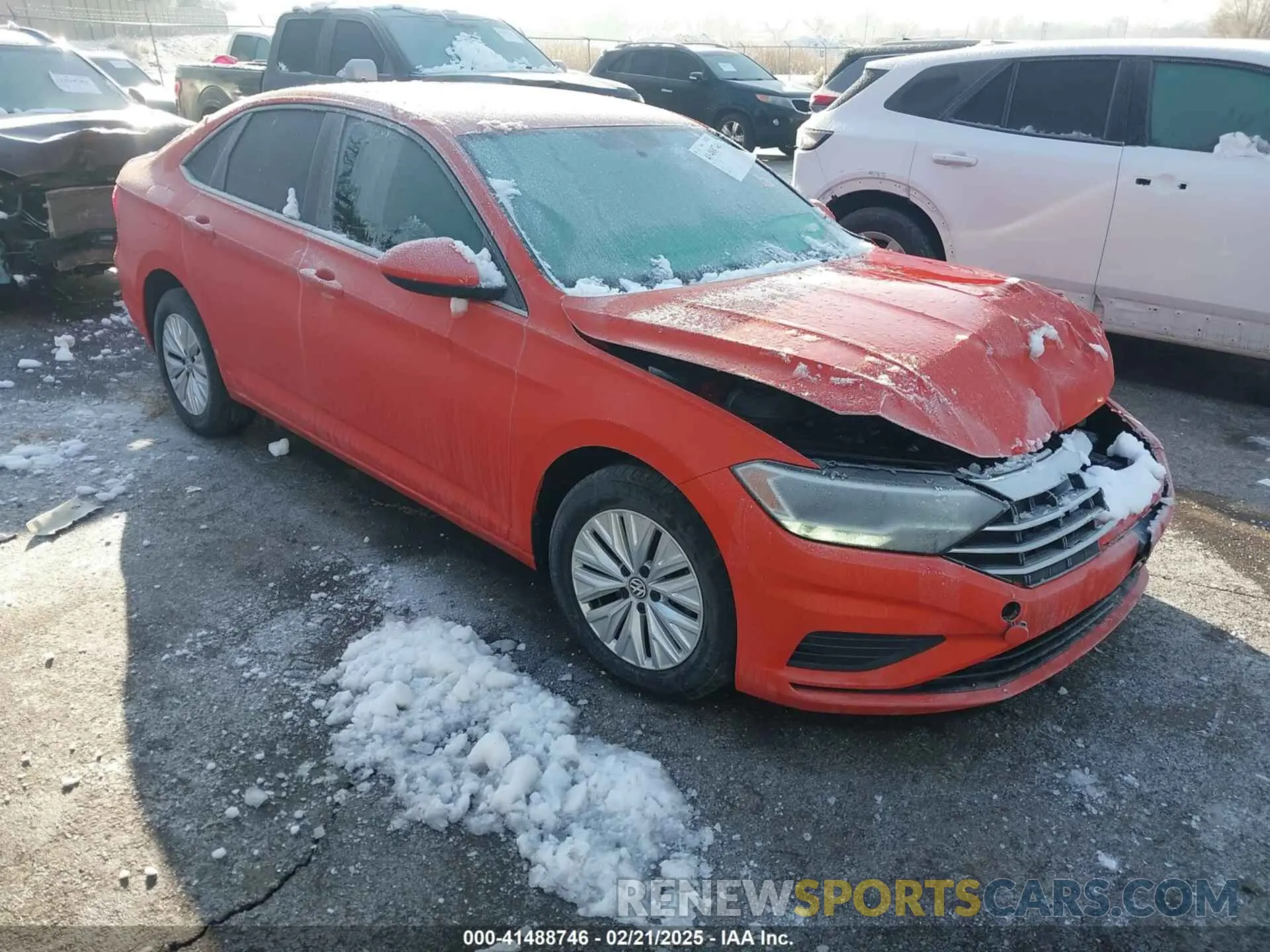 1 fotografías del automóvil dañado 3VWN57BUXKM236233 VOLKSWAGEN JETTA 2019