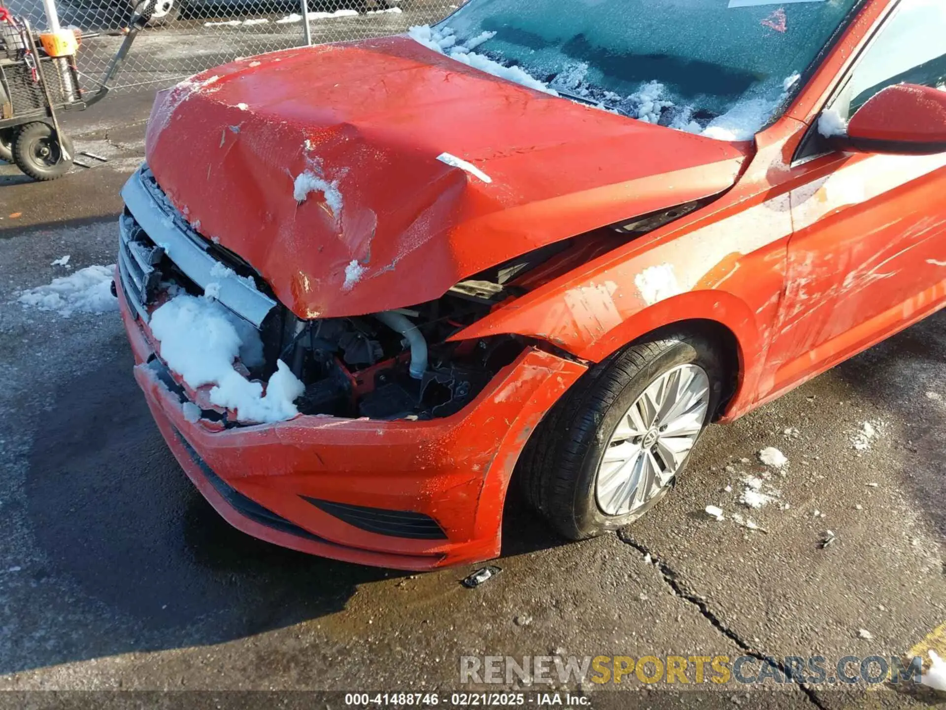 6 fotografías del automóvil dañado 3VWN57BUXKM236233 VOLKSWAGEN JETTA 2019