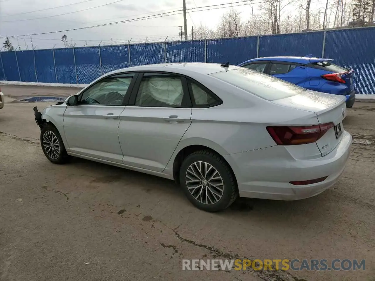 2 fotografías del automóvil dañado 3VWW57BU1KM130533 VOLKSWAGEN JETTA 2019