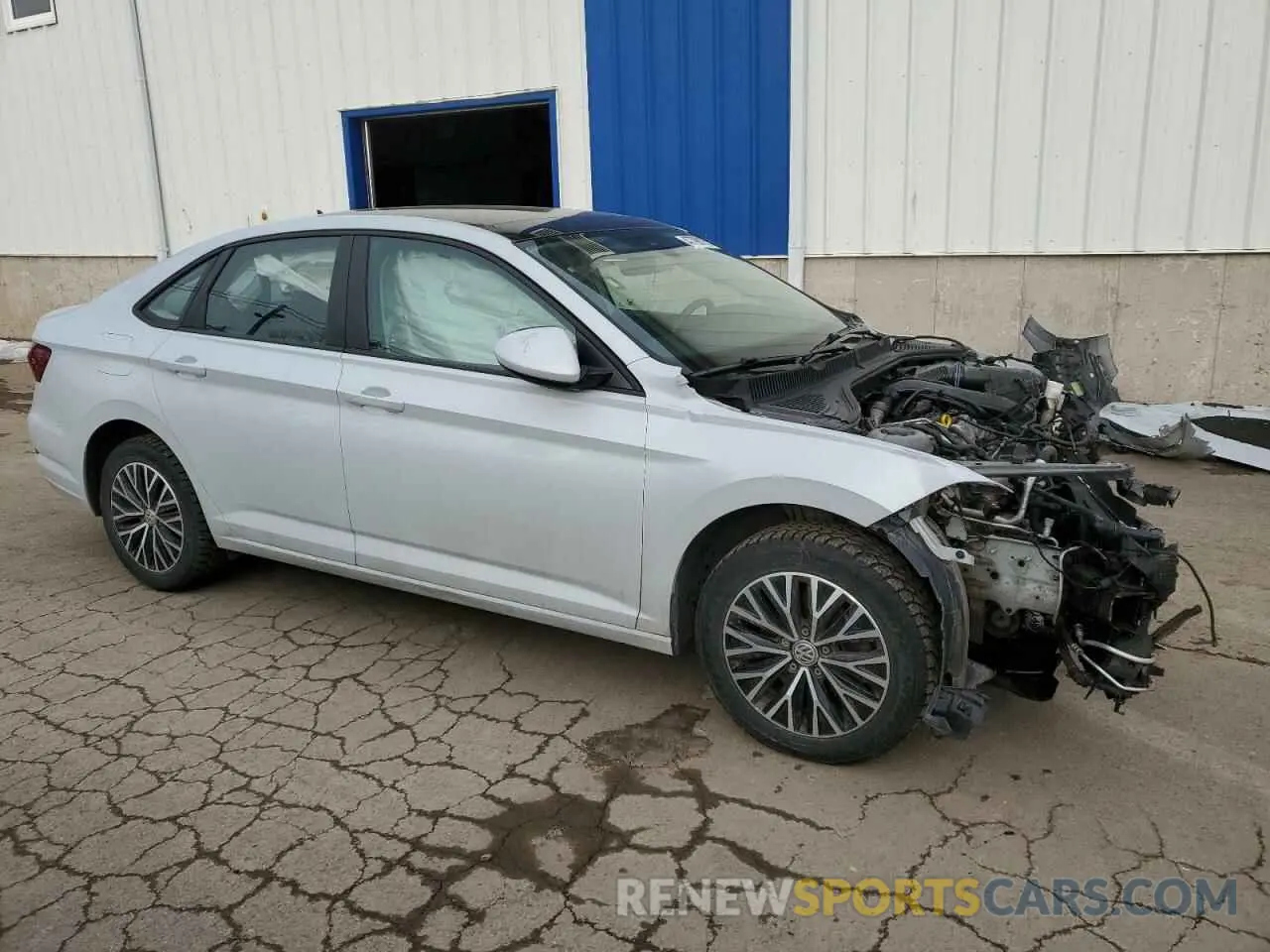 4 fotografías del automóvil dañado 3VWW57BU1KM130533 VOLKSWAGEN JETTA 2019