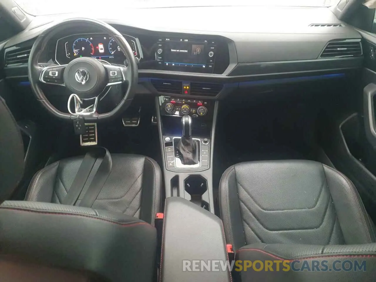 8 fotografías del automóvil dañado 3VW6T7BU1LM039379 VOLKSWAGEN JETTA 2020