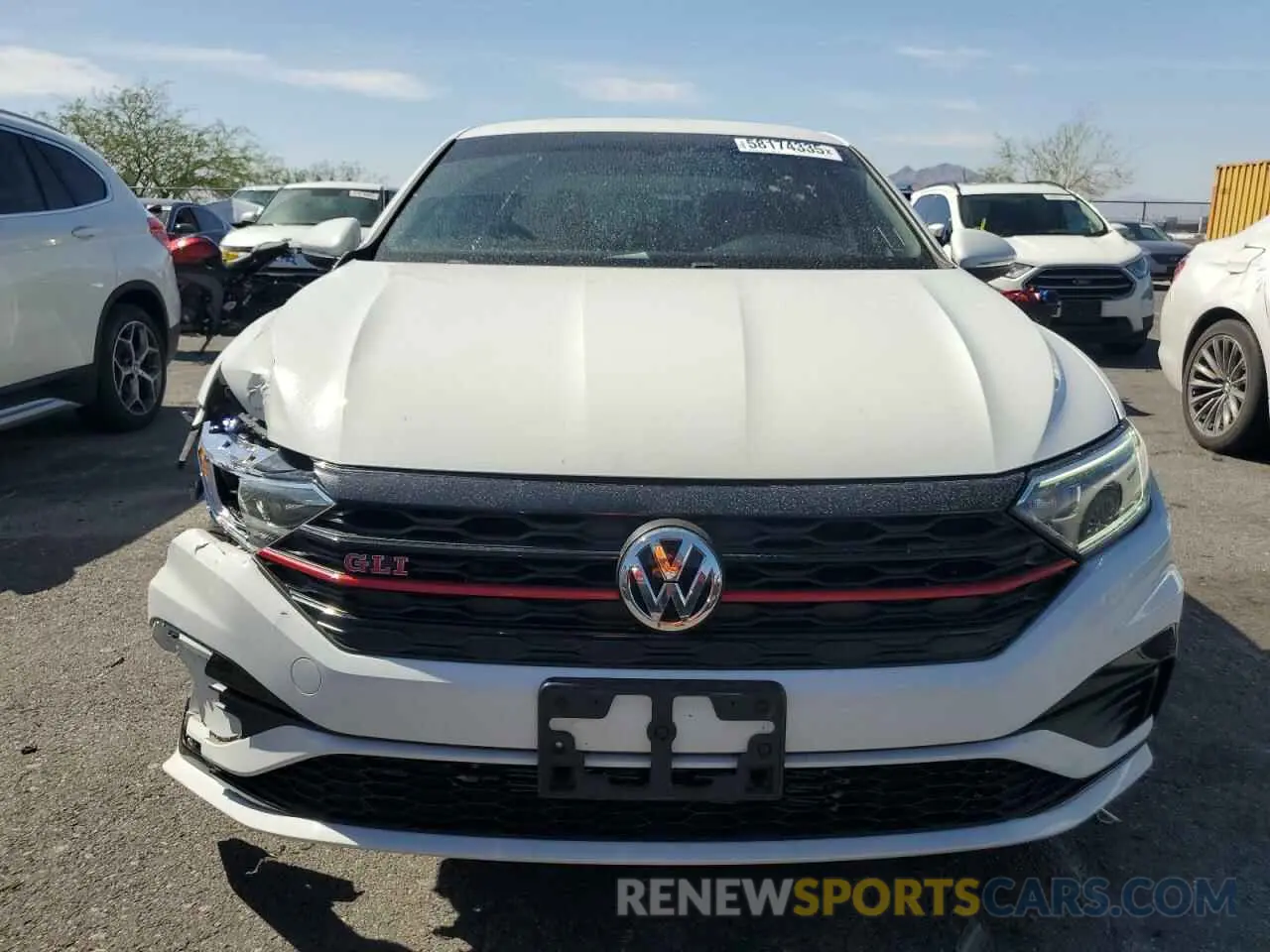 5 fotografías del automóvil dañado 3VW6T7BU5LM040244 VOLKSWAGEN JETTA 2020