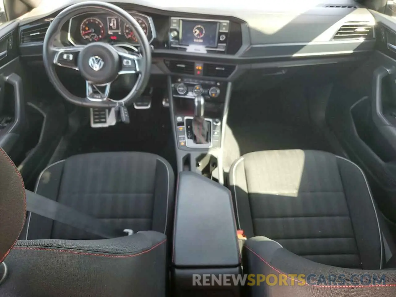 8 fotografías del automóvil dañado 3VW6T7BU5LM040244 VOLKSWAGEN JETTA 2020