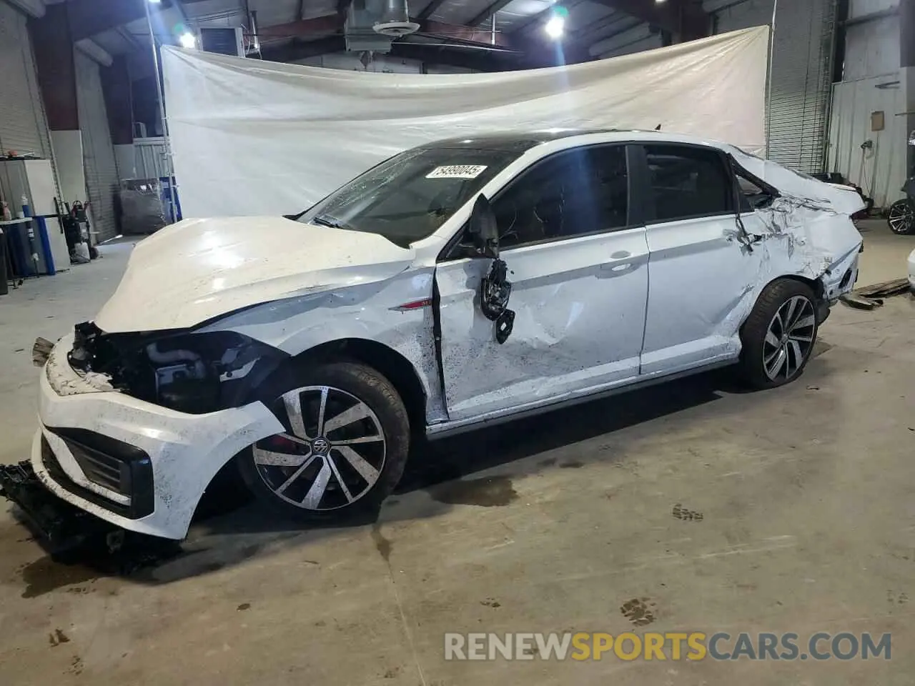 1 fotografías del automóvil dañado 3VW6T7BU8LM023759 VOLKSWAGEN JETTA 2020