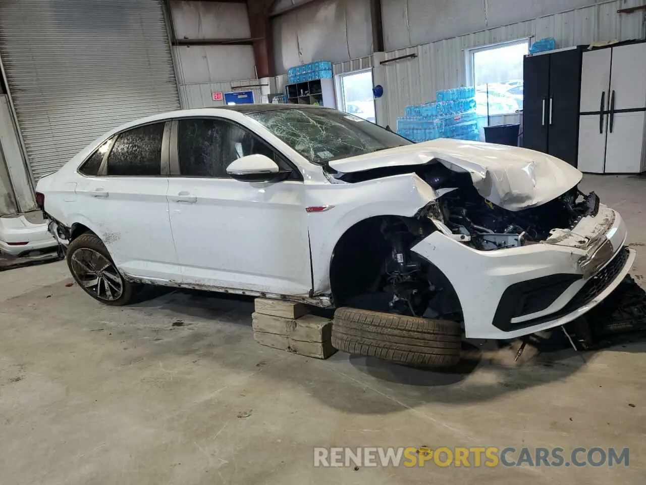 4 fotografías del automóvil dañado 3VW6T7BU8LM023759 VOLKSWAGEN JETTA 2020