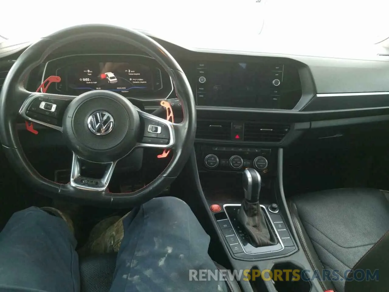 8 fotografías del automóvil dañado 3VW6T7BUXLM057668 VOLKSWAGEN JETTA 2020