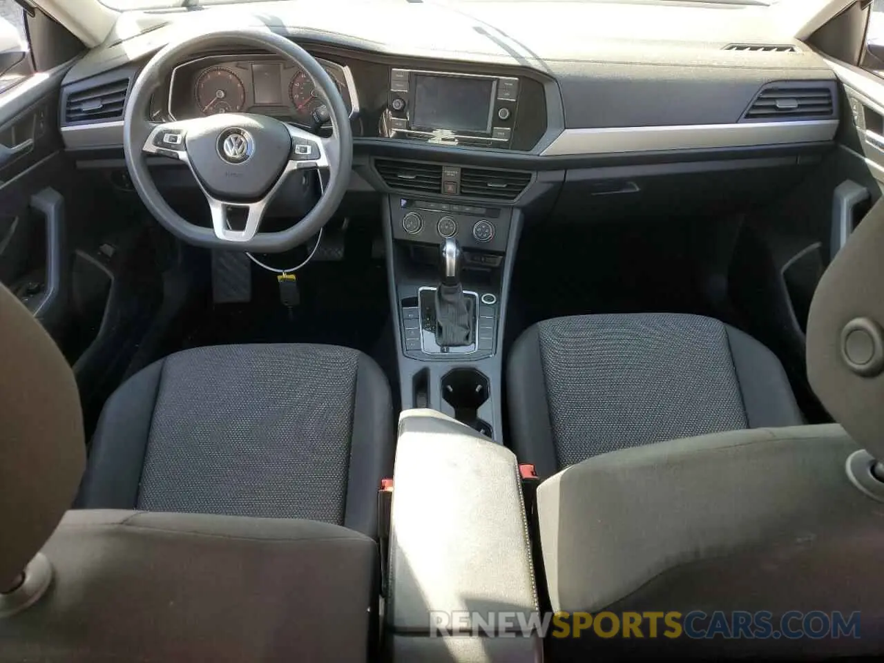 8 fotografías del automóvil dañado 3VWC57BU0LM081667 VOLKSWAGEN JETTA 2020
