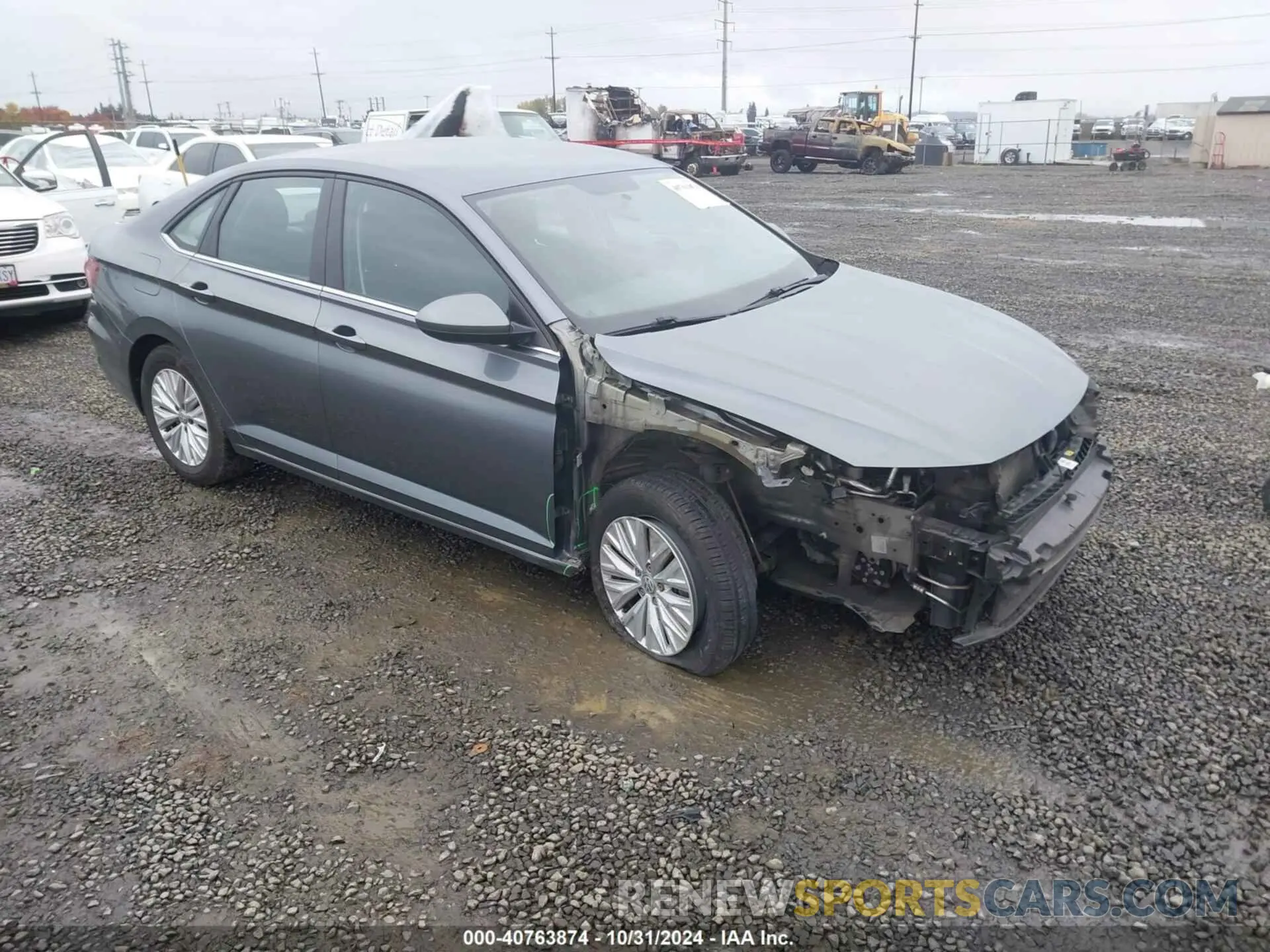 1 fotografías del automóvil dañado 3VWC57BU1LM089809 VOLKSWAGEN JETTA 2020