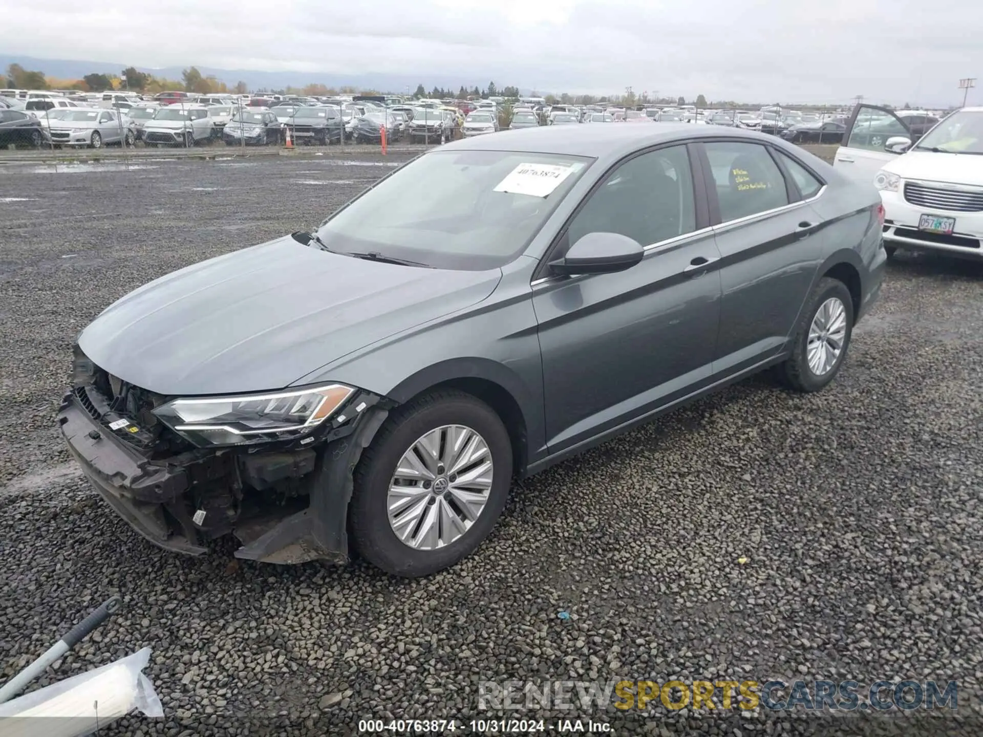 2 fotografías del automóvil dañado 3VWC57BU1LM089809 VOLKSWAGEN JETTA 2020