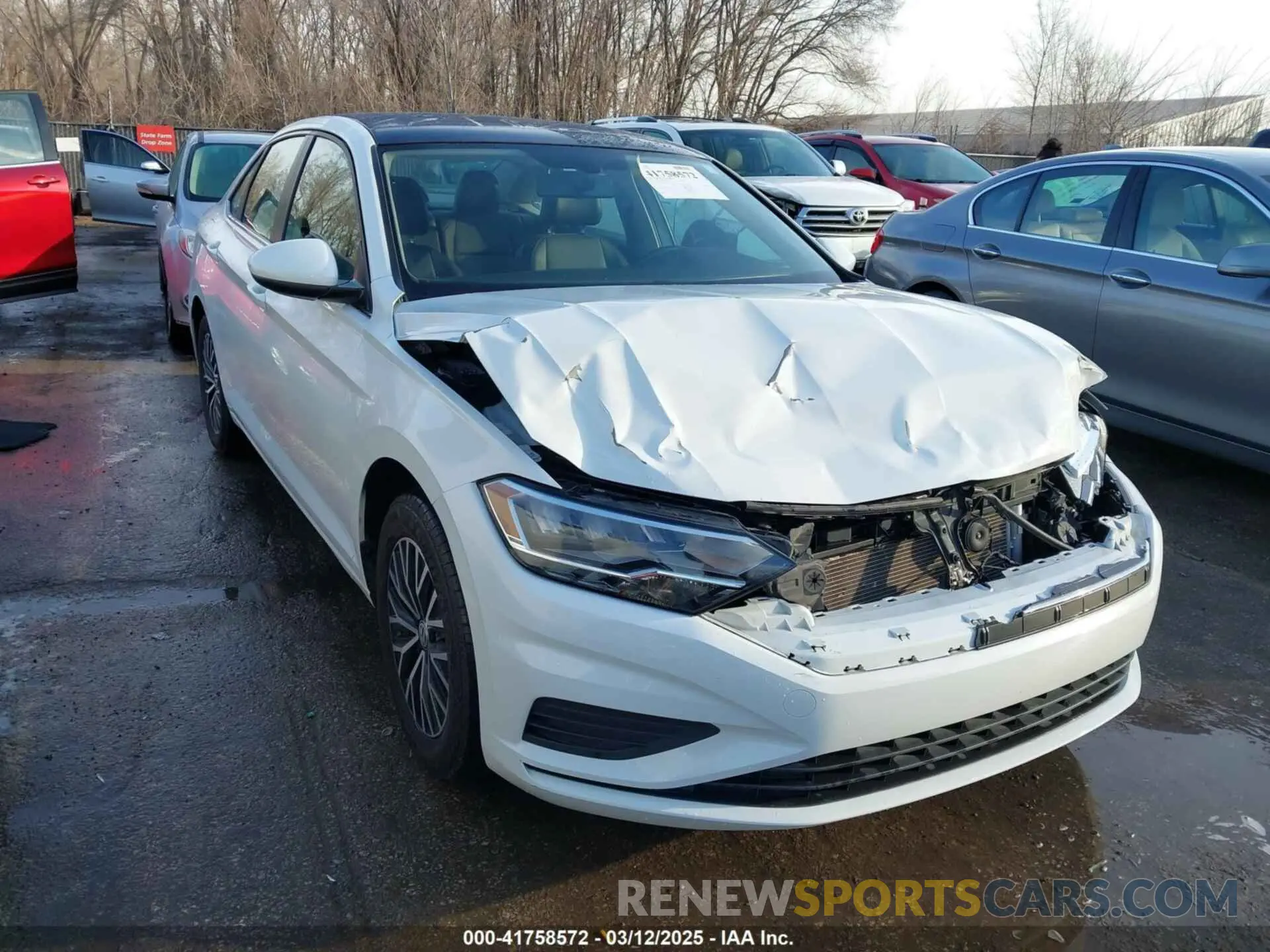1 fotografías del automóvil dañado 3VWC57BU1LM104373 VOLKSWAGEN JETTA 2020