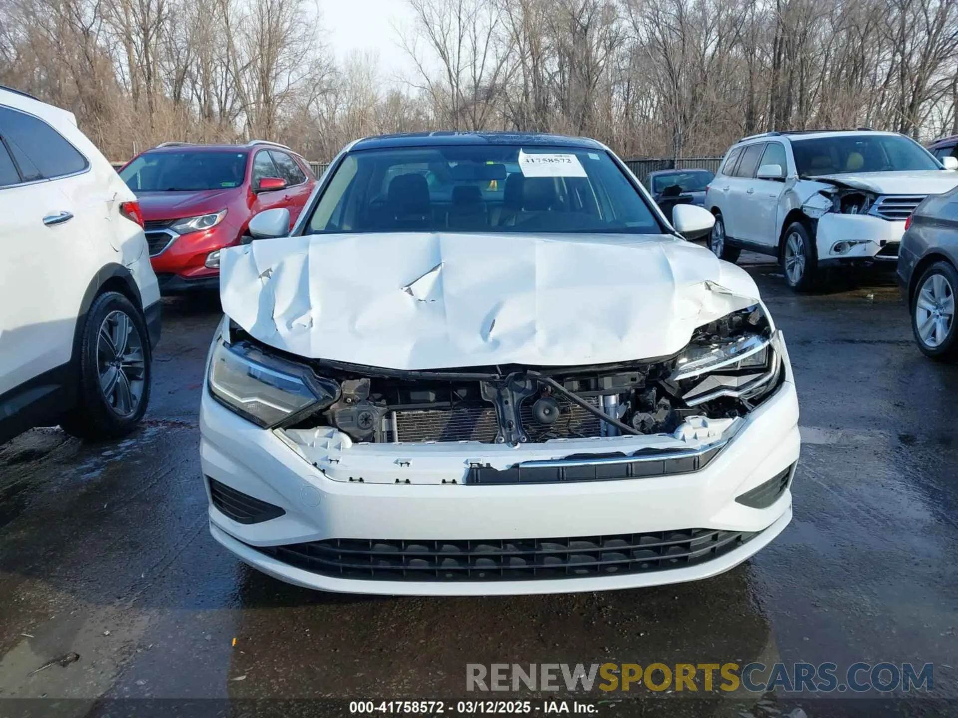 12 fotografías del automóvil dañado 3VWC57BU1LM104373 VOLKSWAGEN JETTA 2020