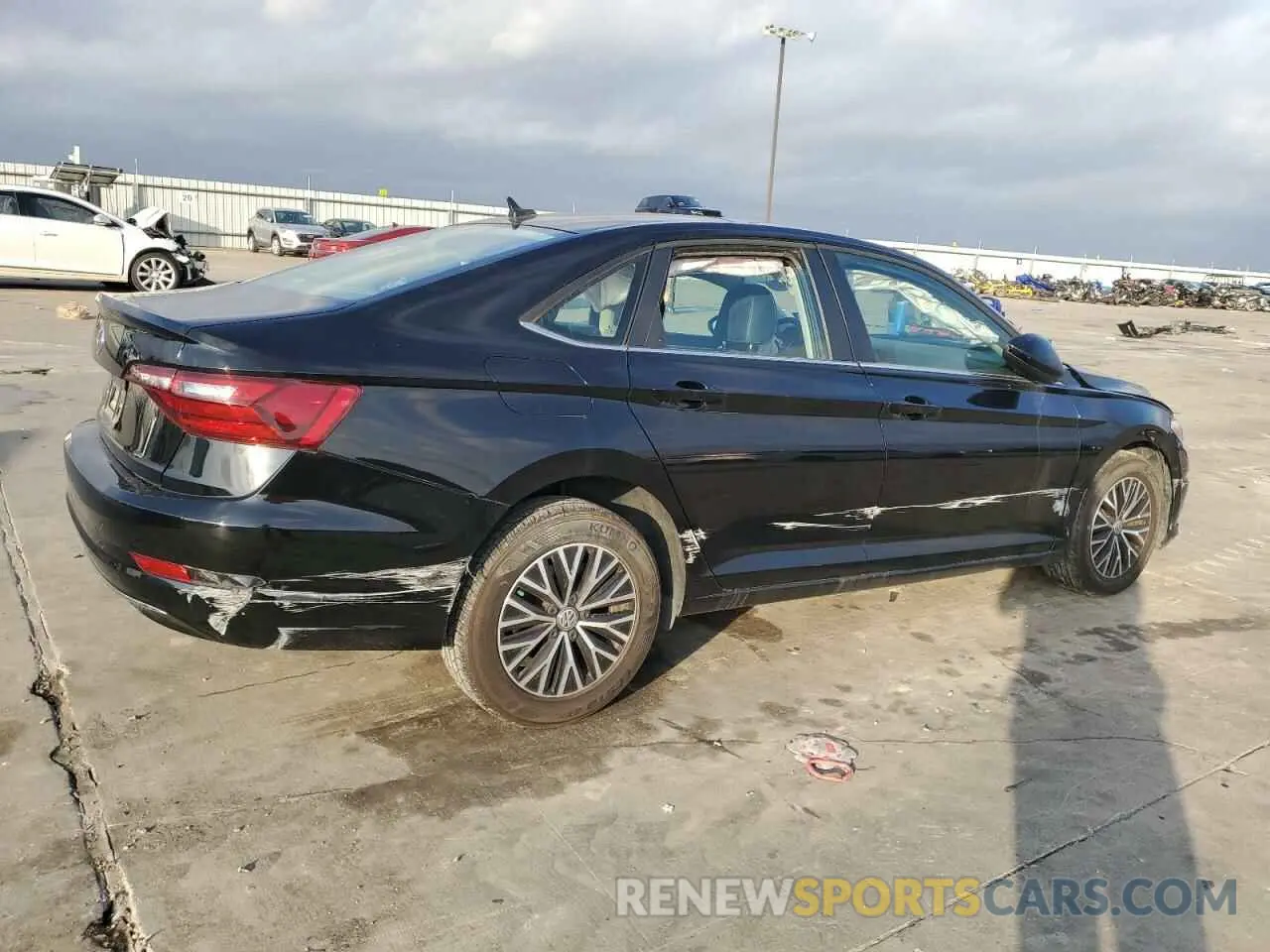 3 fotografías del automóvil dañado 3VWC57BU1LM105488 VOLKSWAGEN JETTA 2020