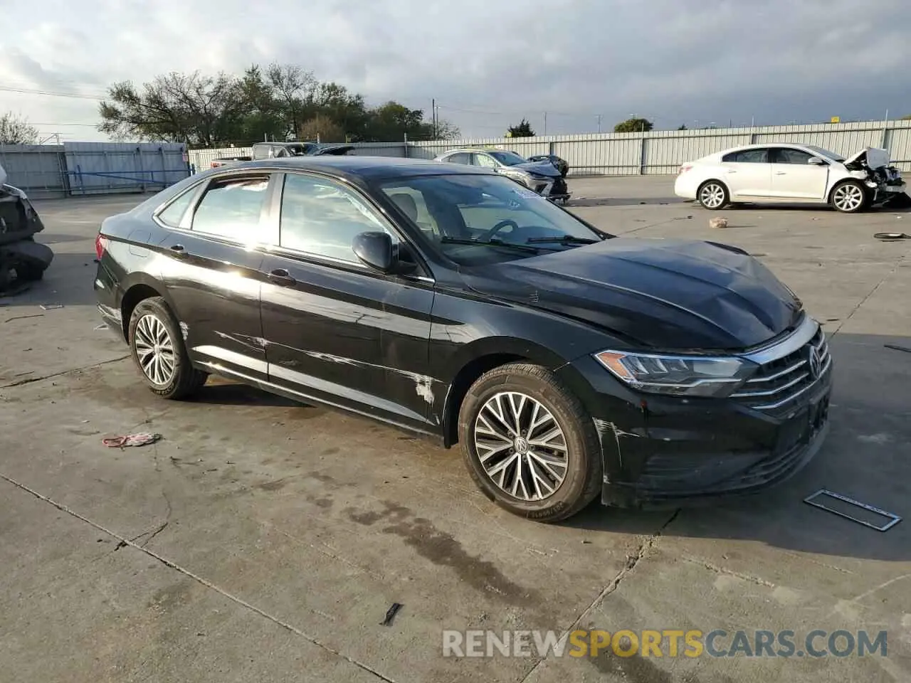 4 fotografías del automóvil dañado 3VWC57BU1LM105488 VOLKSWAGEN JETTA 2020